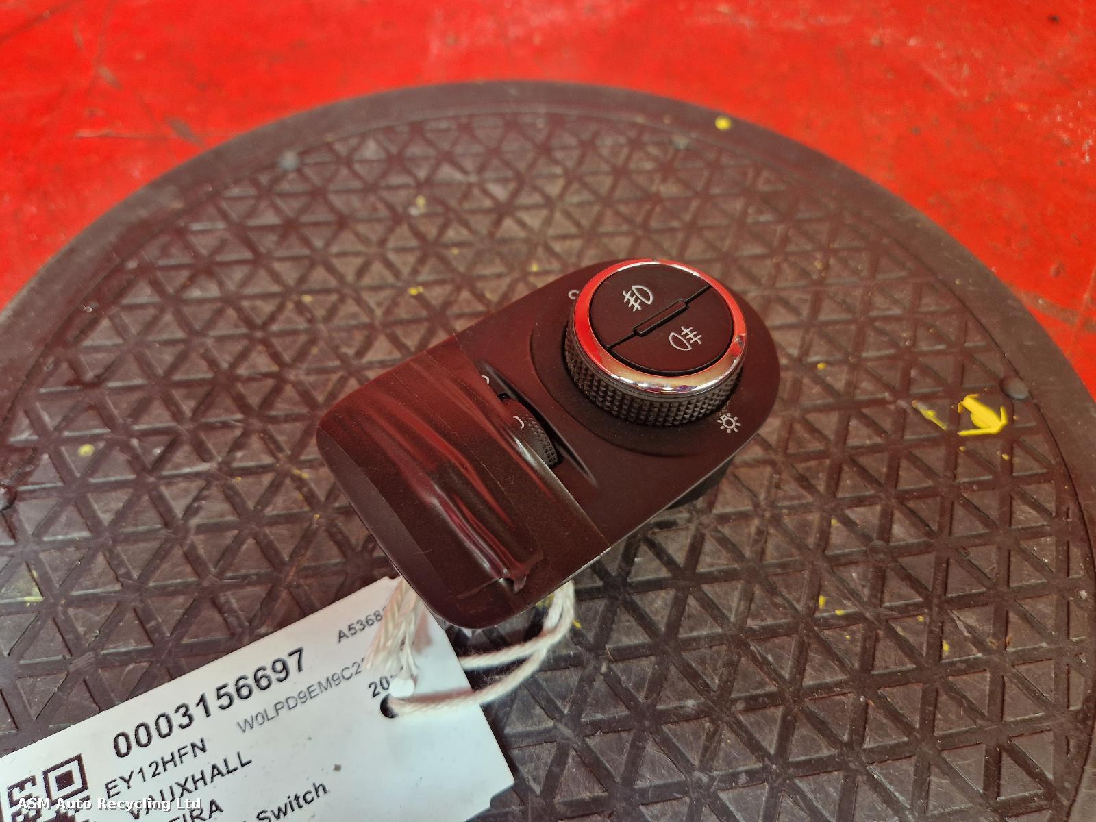 View Auto part Headlight Switch Vauxhall Zafira 2012