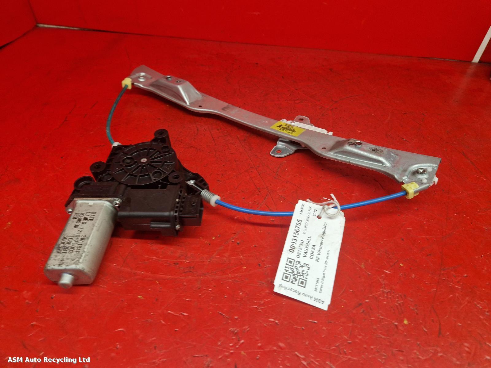 View Auto part RF Window Regulator Vauxhall Corsa 2012