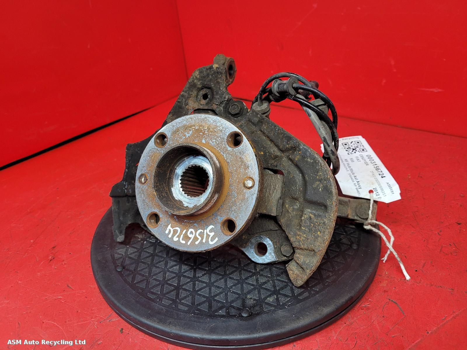 View Auto part RF Hub/Stub Axle Assembly Fiat 500 2012