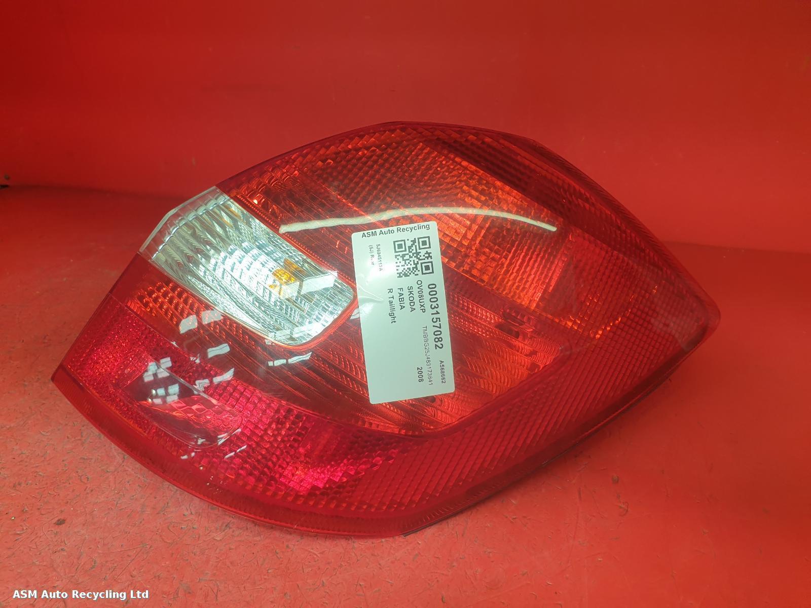 View Auto part R Taillight Skoda Fabia 2008