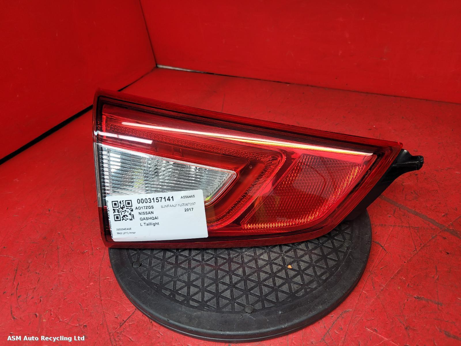 View Auto part L Taillight Nissan Qashqai 2017