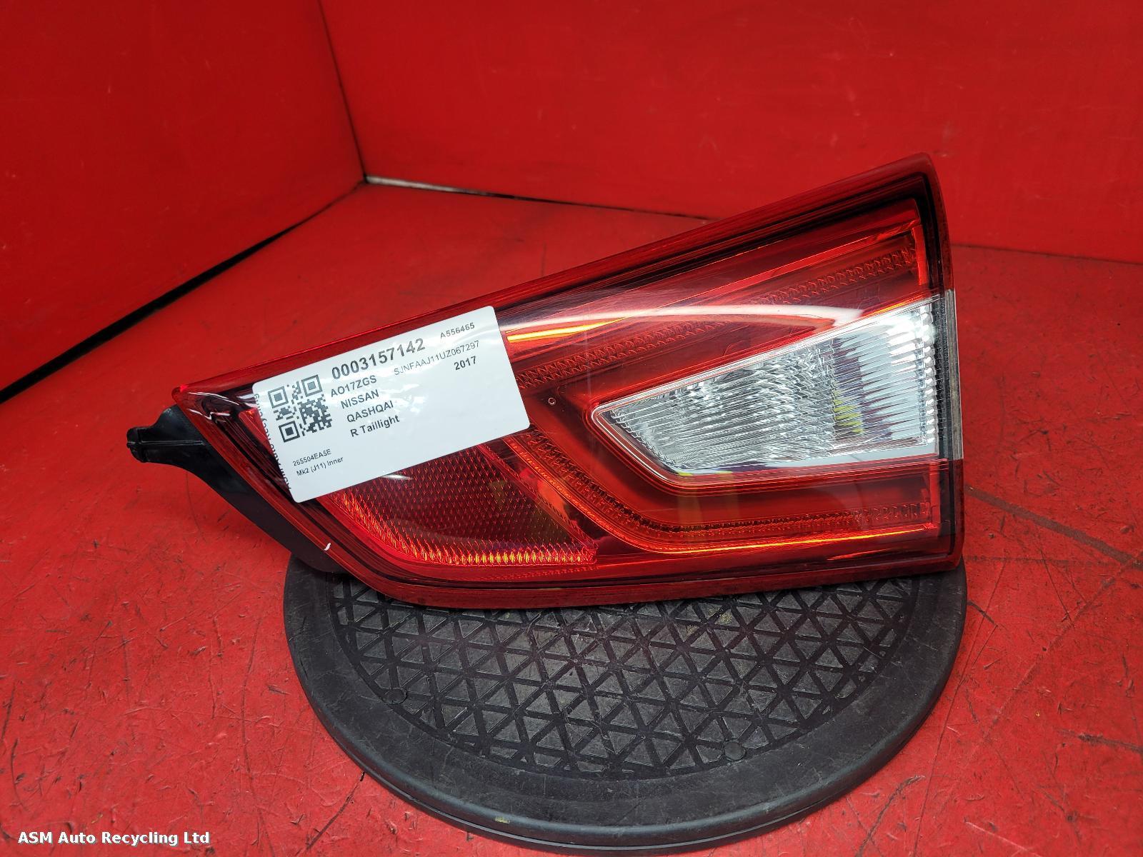 View Auto part R Taillight Nissan Qashqai 2017