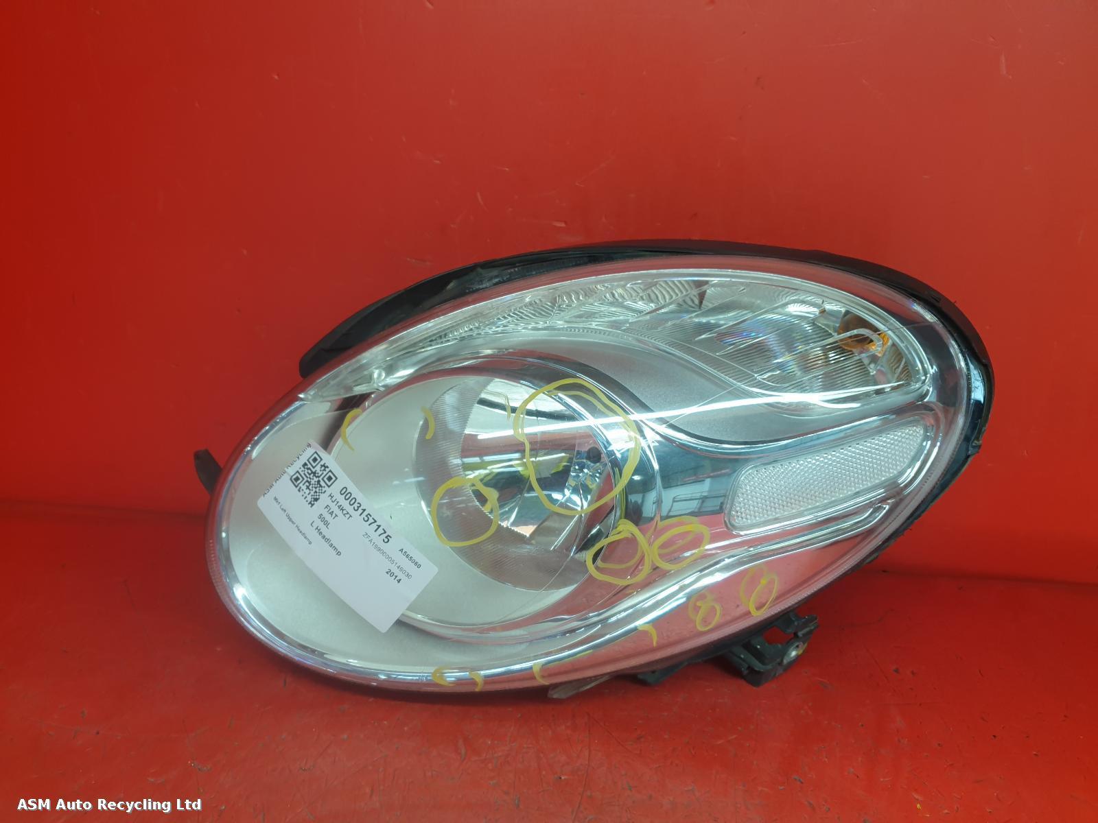 View Auto part L Headlamp Fiat 500l 2014
