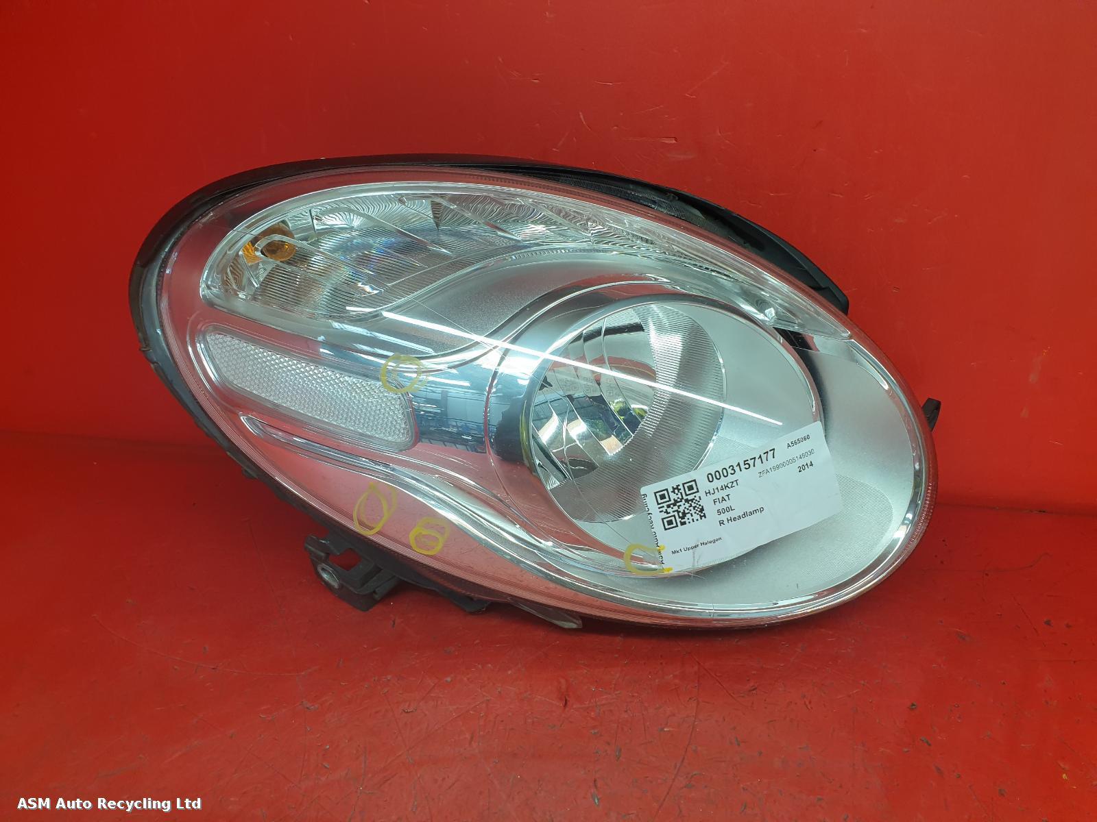 View Auto part R Headlamp Fiat 500l 2014