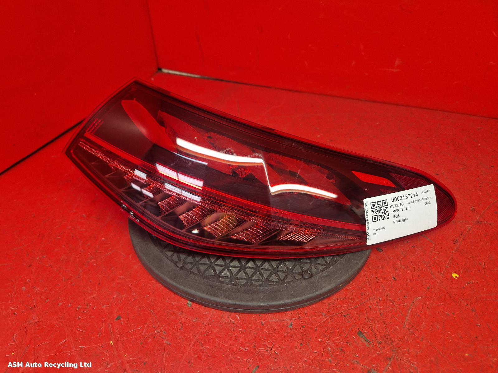 View Auto part R Taillight Mercedes Eqe 2023