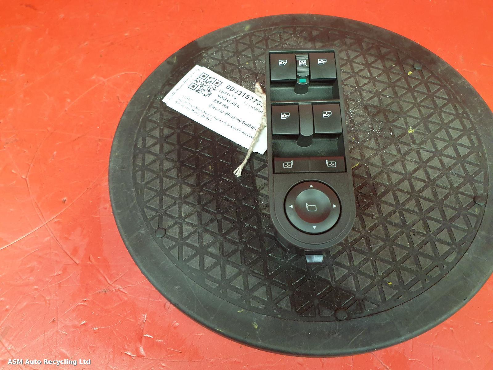 View Auto part Elect. Window Switch Vauxhall Zafira 2011