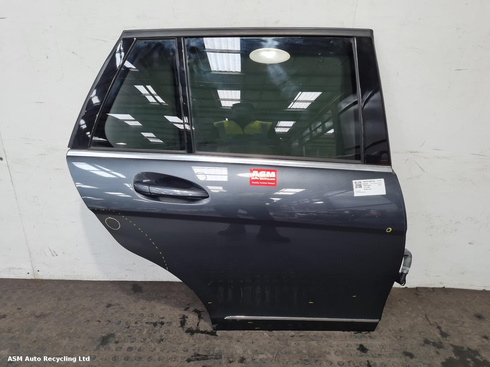 View Auto part R Rear Door Mercedes C Class 2012