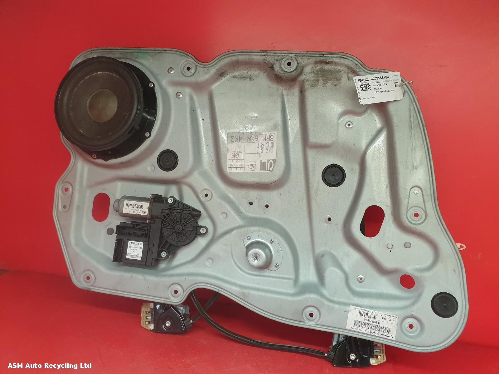 View Auto part LF Window Regulator Volkswagen Touran 2011