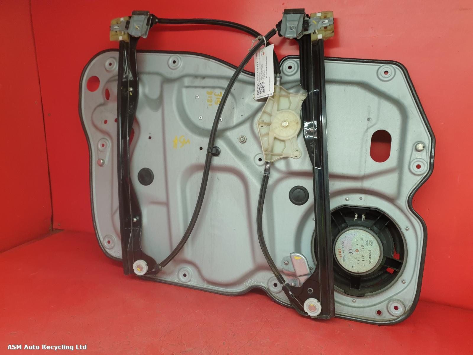 View Auto part RF Window Regulator Volkswagen Touran 2011