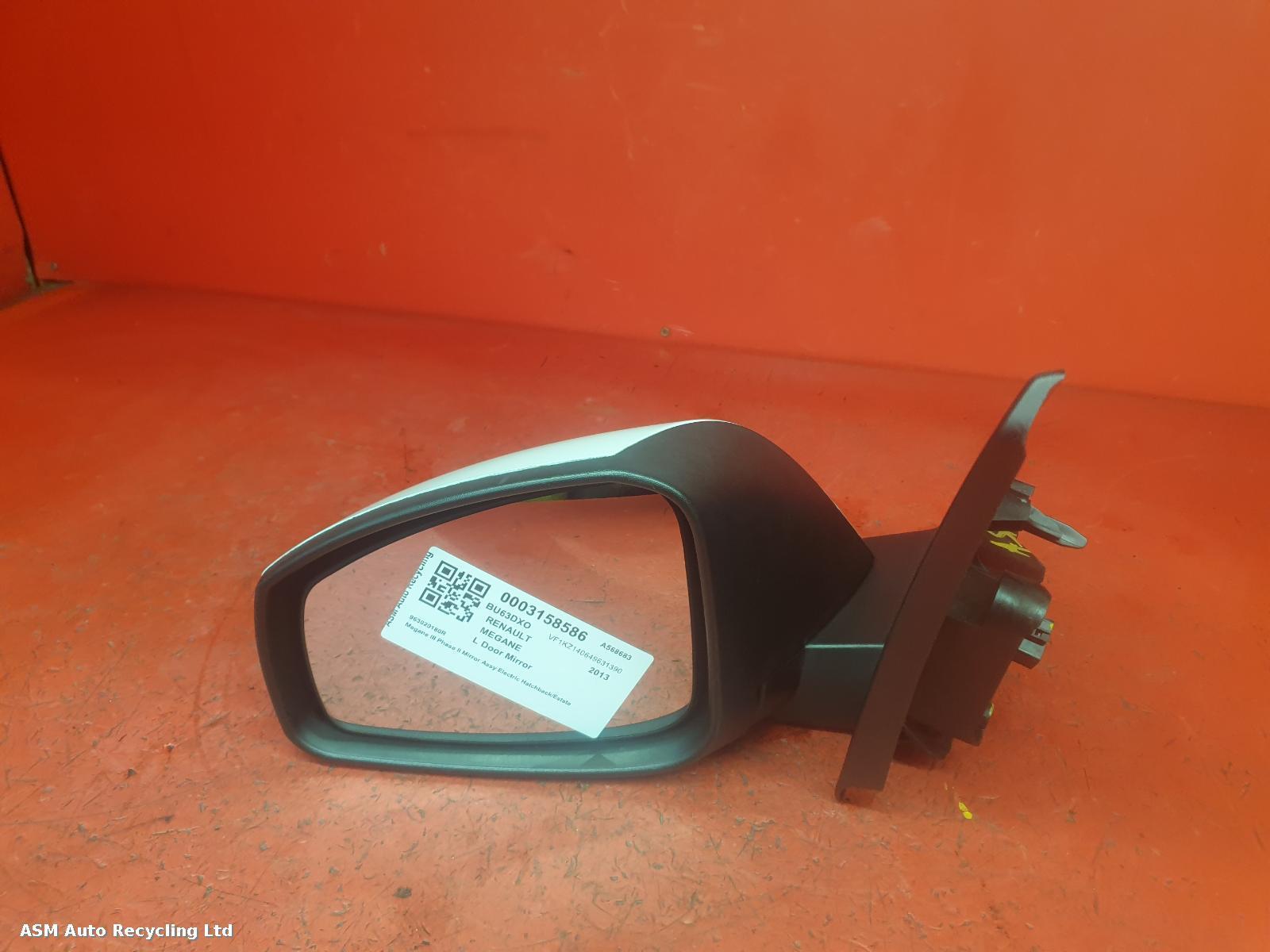 View Auto part L Door Mirror Renault Megane 2013