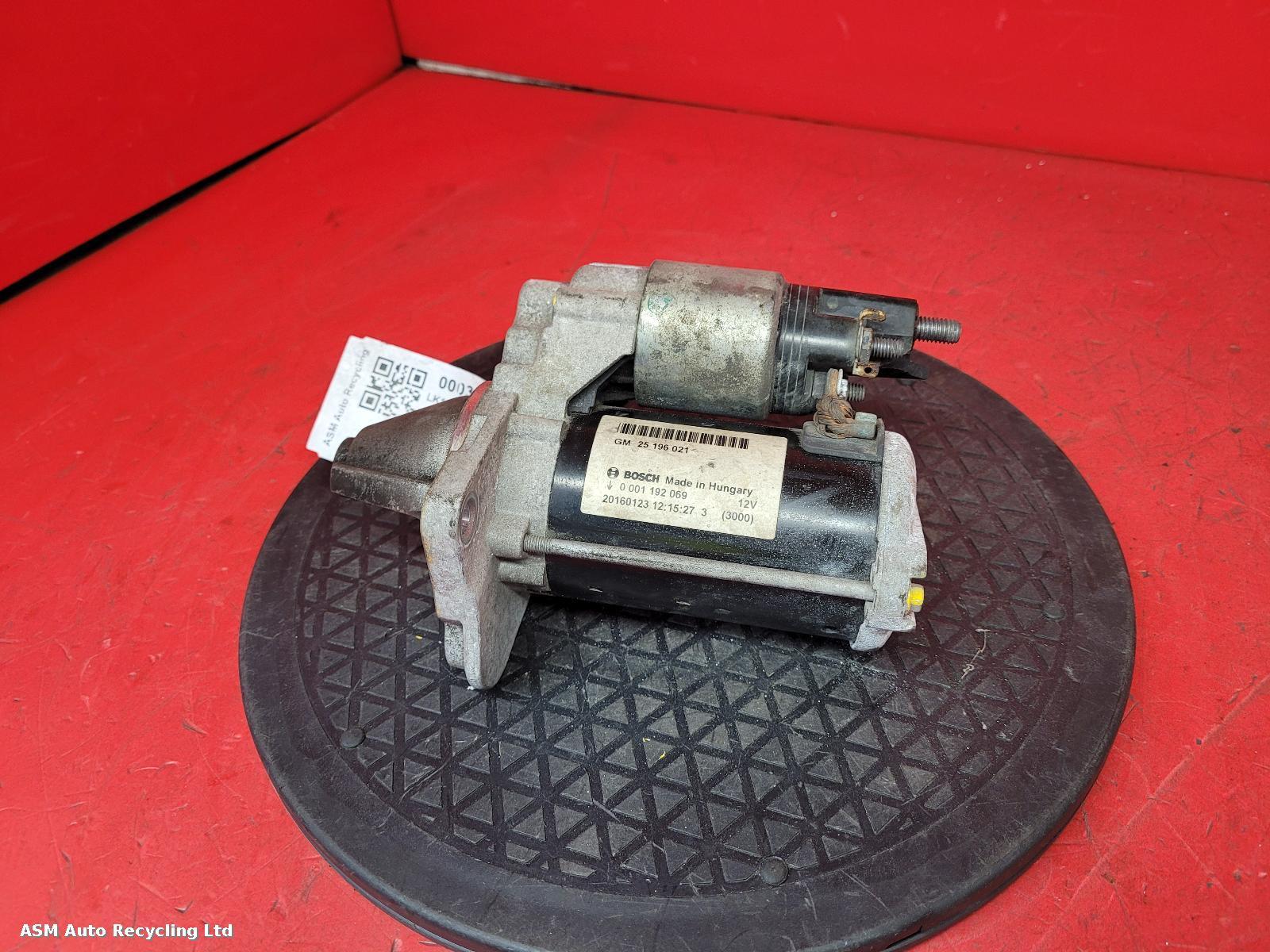 View Auto part Starter Motor Vauxhall Corsa 2016