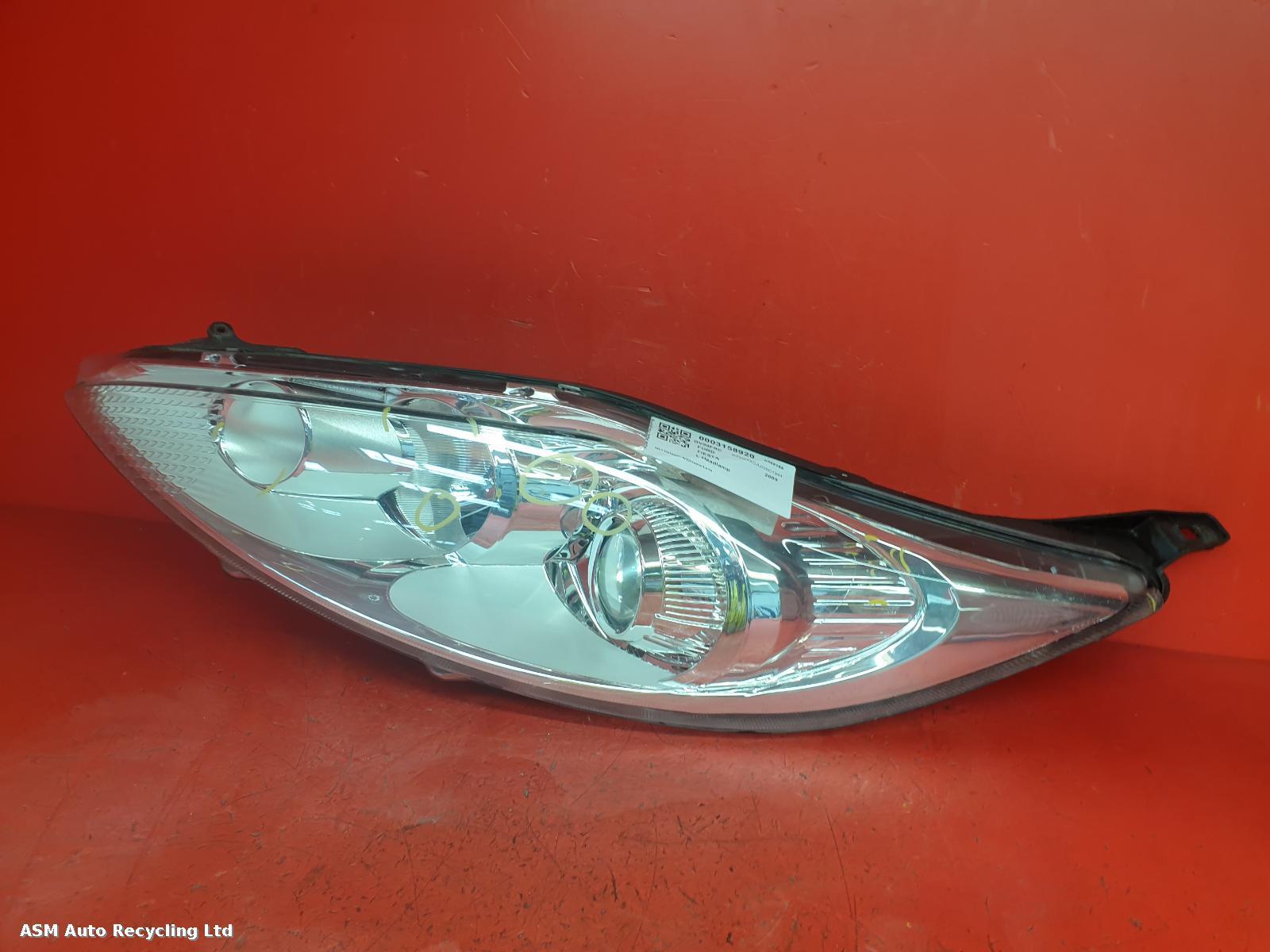 View Auto part L Headlamp Ford Fiesta 2009