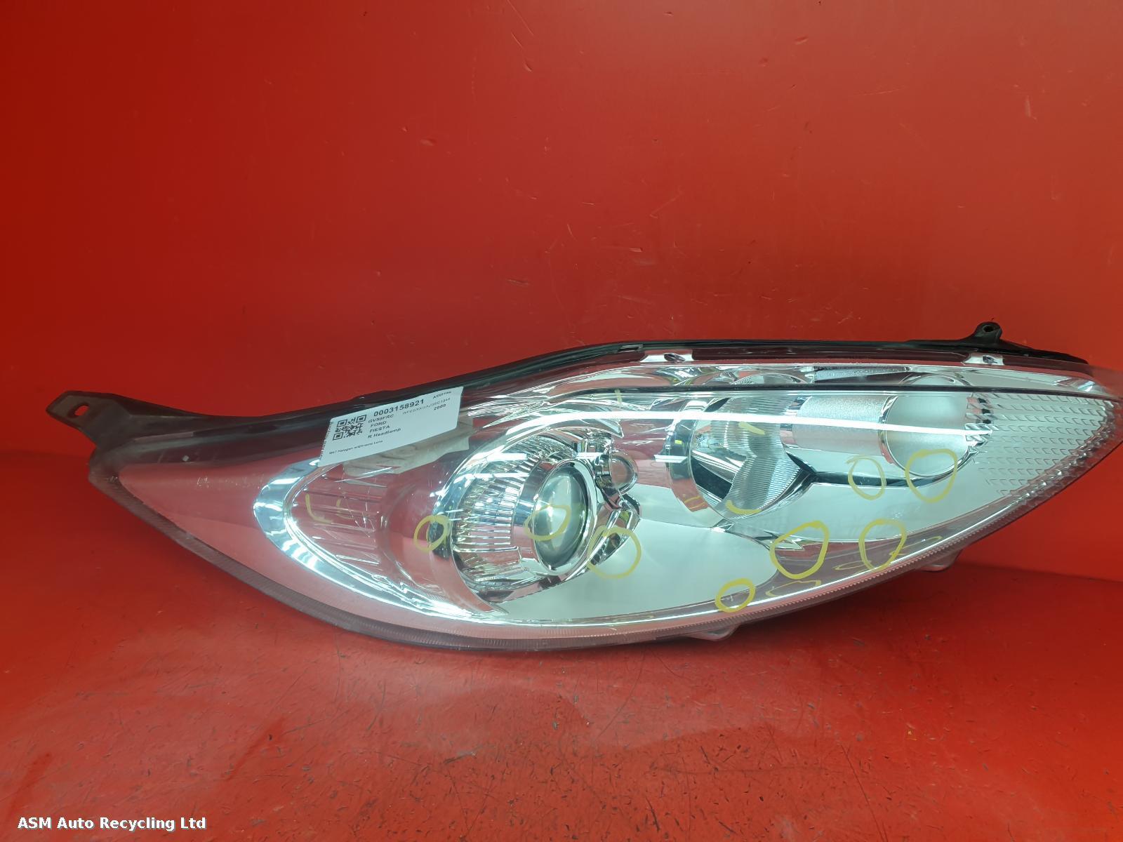View Auto part R Headlamp Ford Fiesta 2009