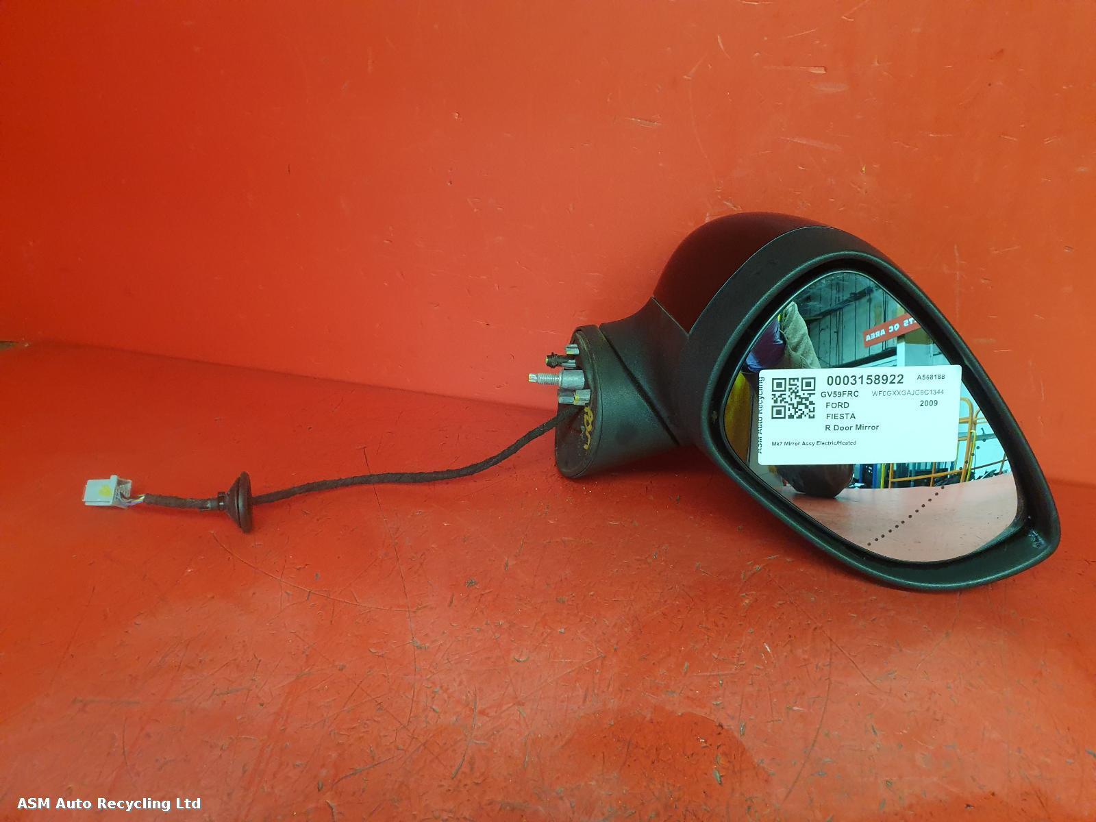 View Auto part R Door Mirror Ford Fiesta 2009
