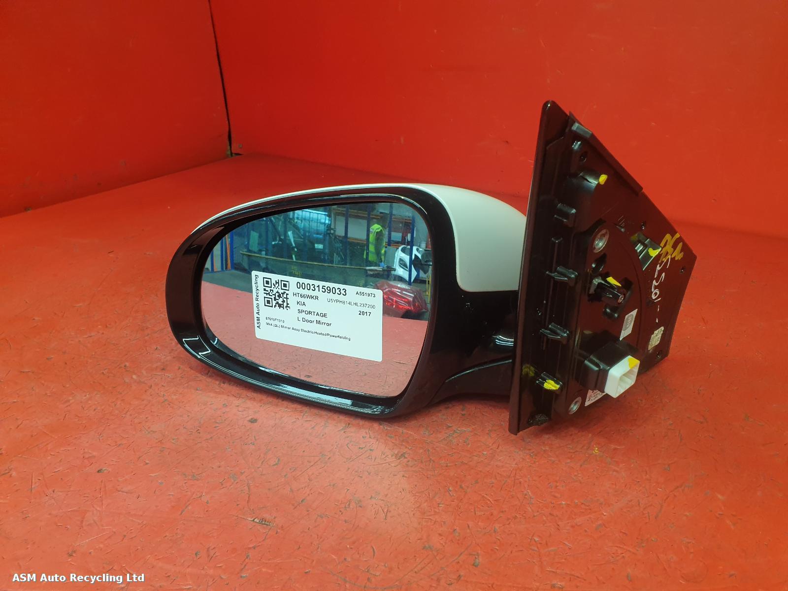 View Auto part L Door Mirror Kia Sportage 2017