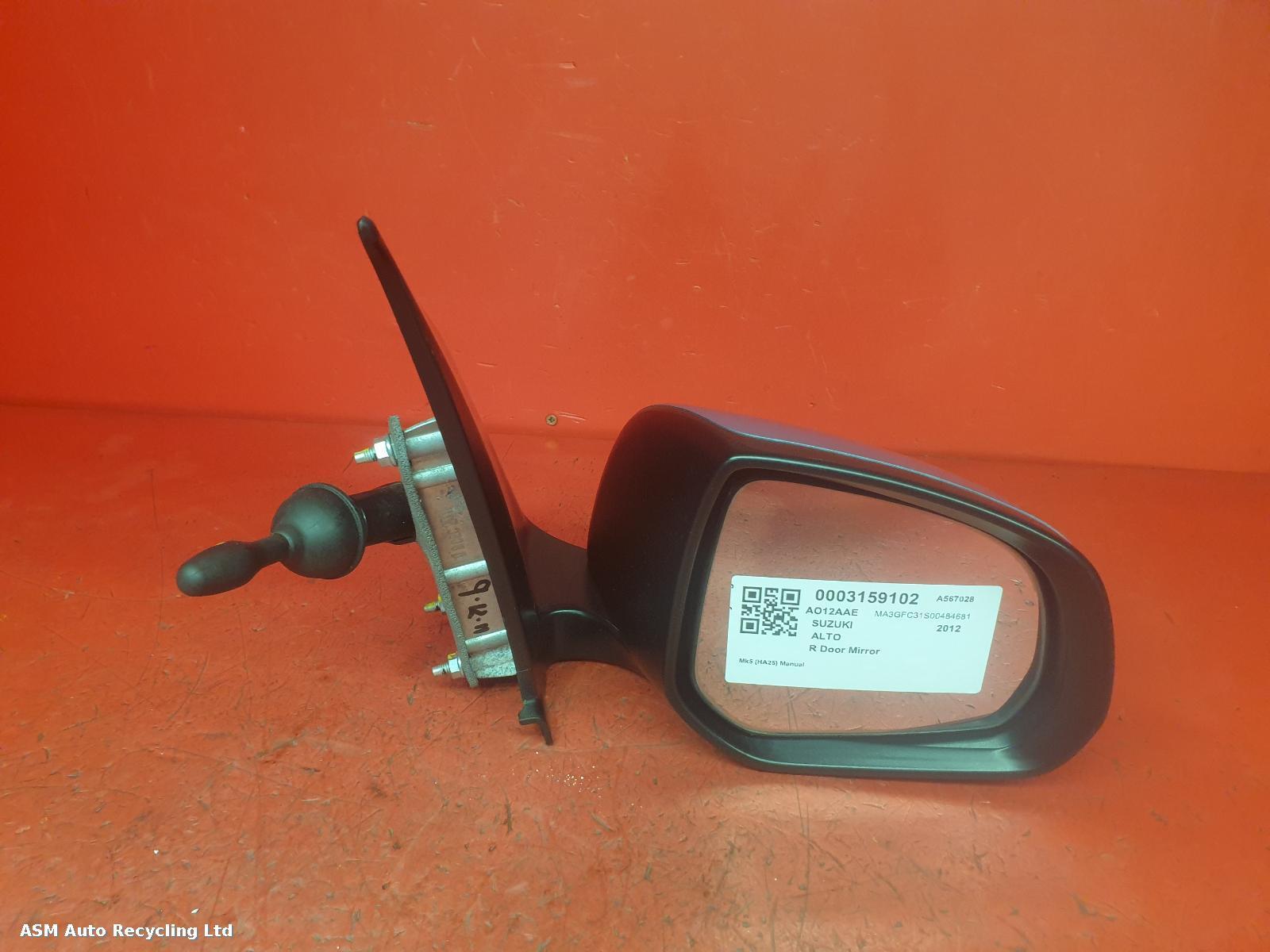 View Auto part R Door Mirror Suzuki Alto 2012