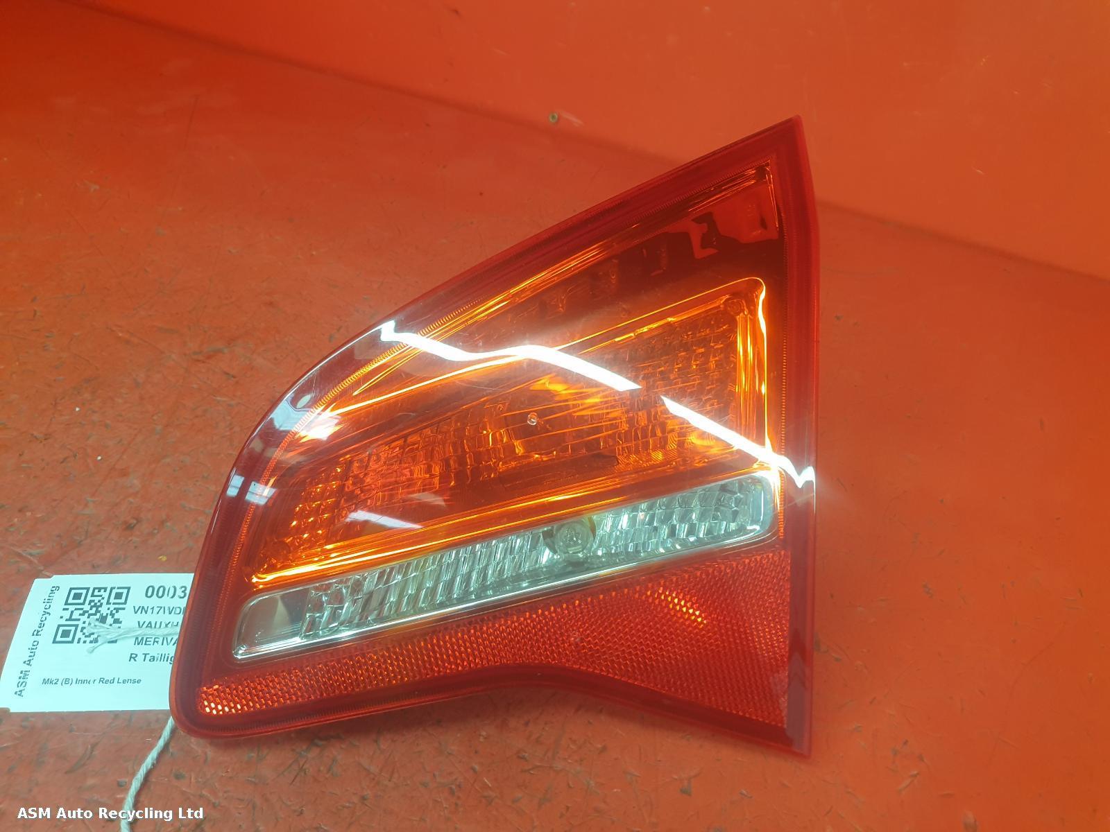 View Auto part R Taillight Vauxhall Meriva 2017