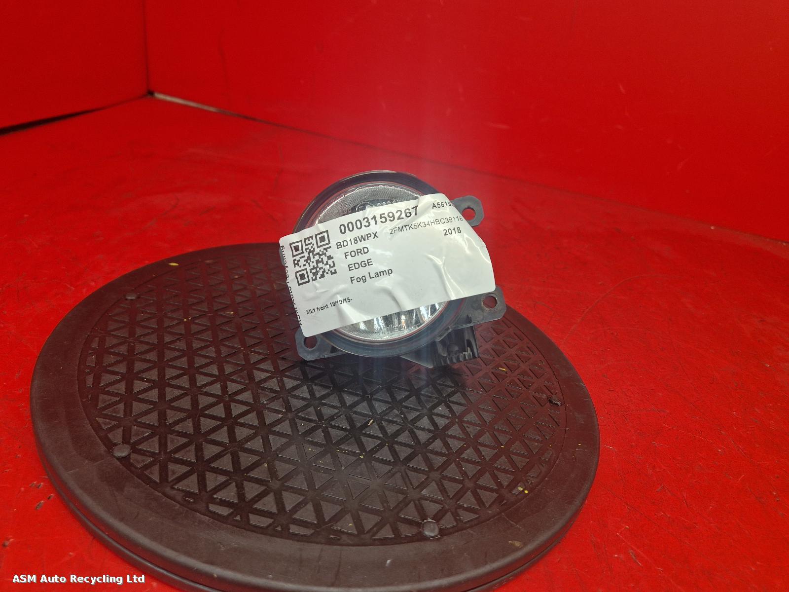 View Auto part Fog Lamp Ford Edge 2018