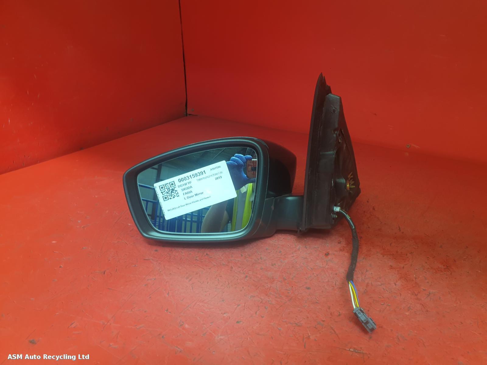 View Auto part L Door Mirror Skoda Fabia 2019