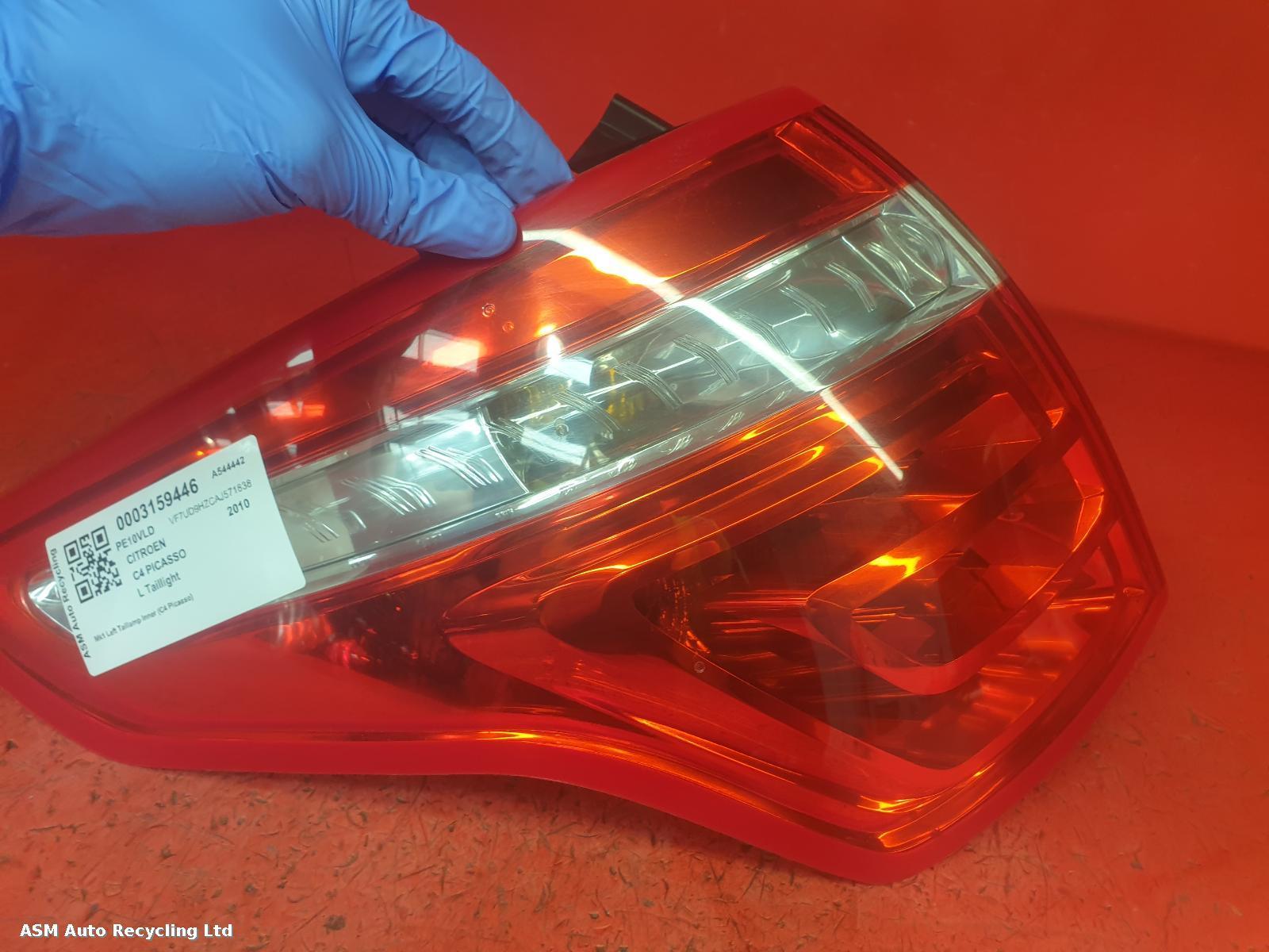 View Auto part L Taillight Citroen C4 Picasso 2010