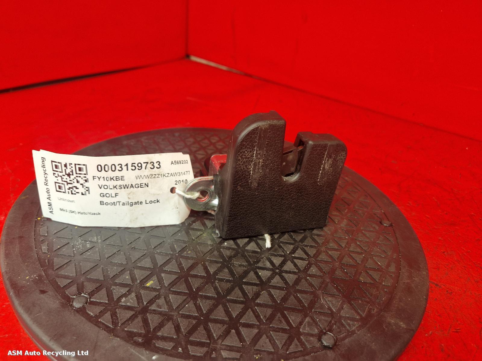 View Auto part Bootlid/Tailgate Lock Volkswagen Golf 2010