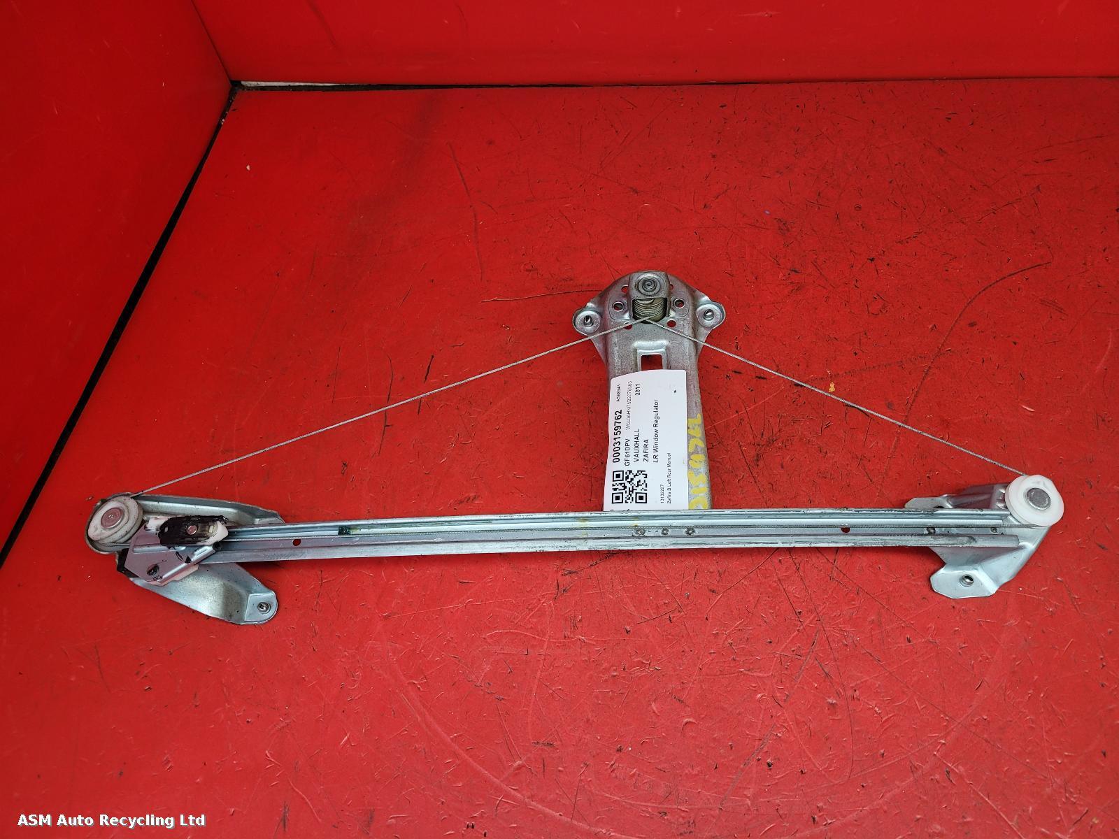 View Auto part LR Window Regulator Vauxhall Zafira 2011