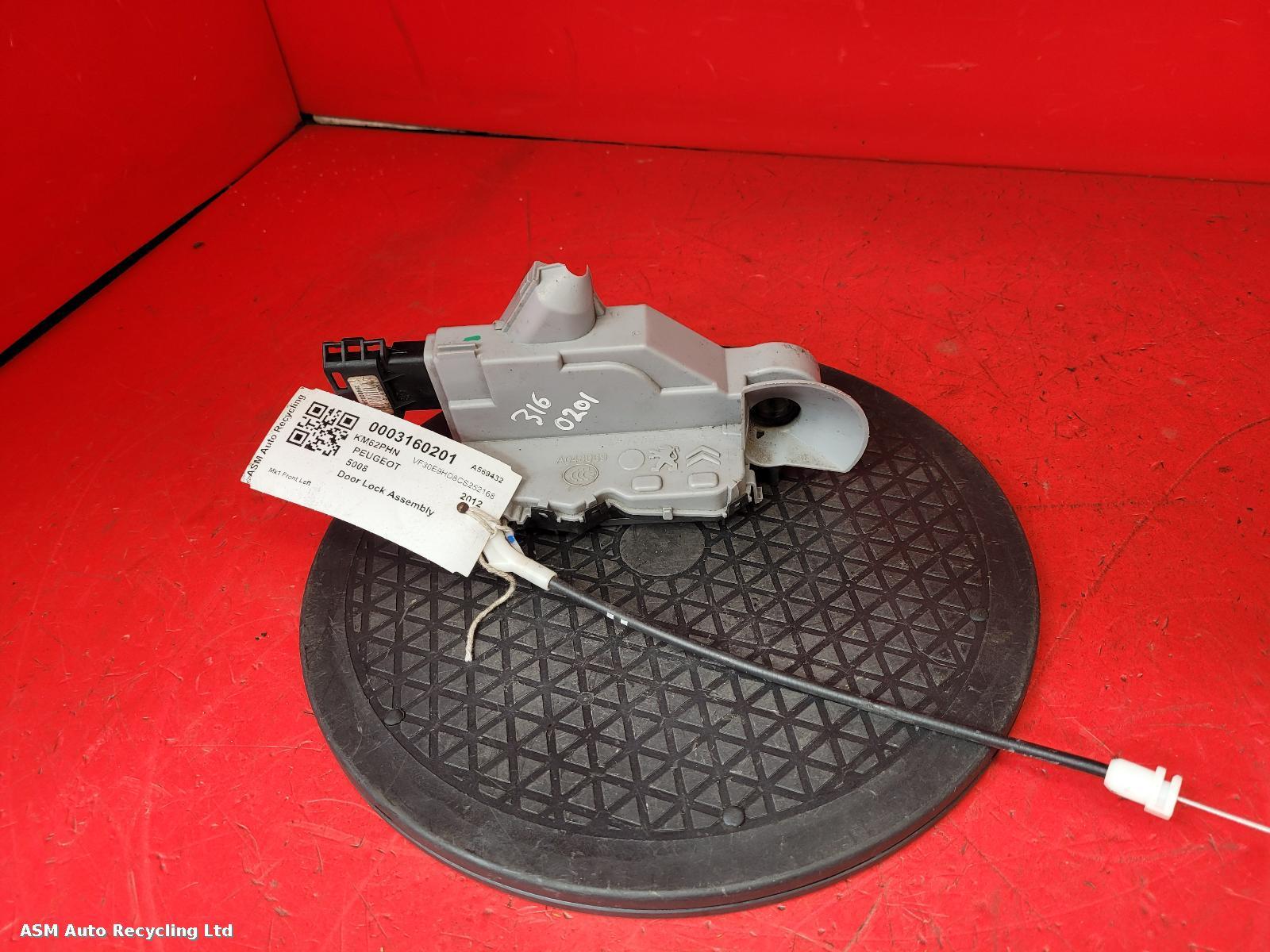 View Auto part Door Lock Assembly Peugeot 5008 2012
