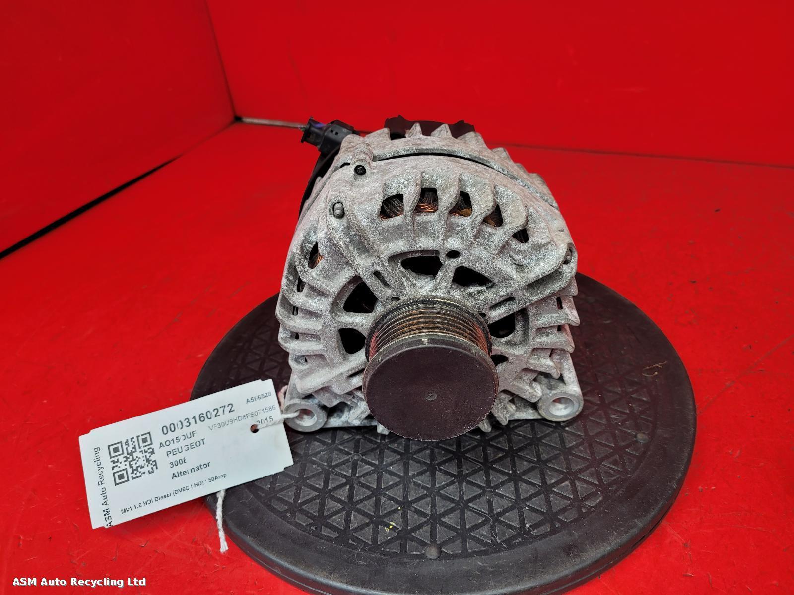 View Auto part Alternator Peugeot 3008 2015