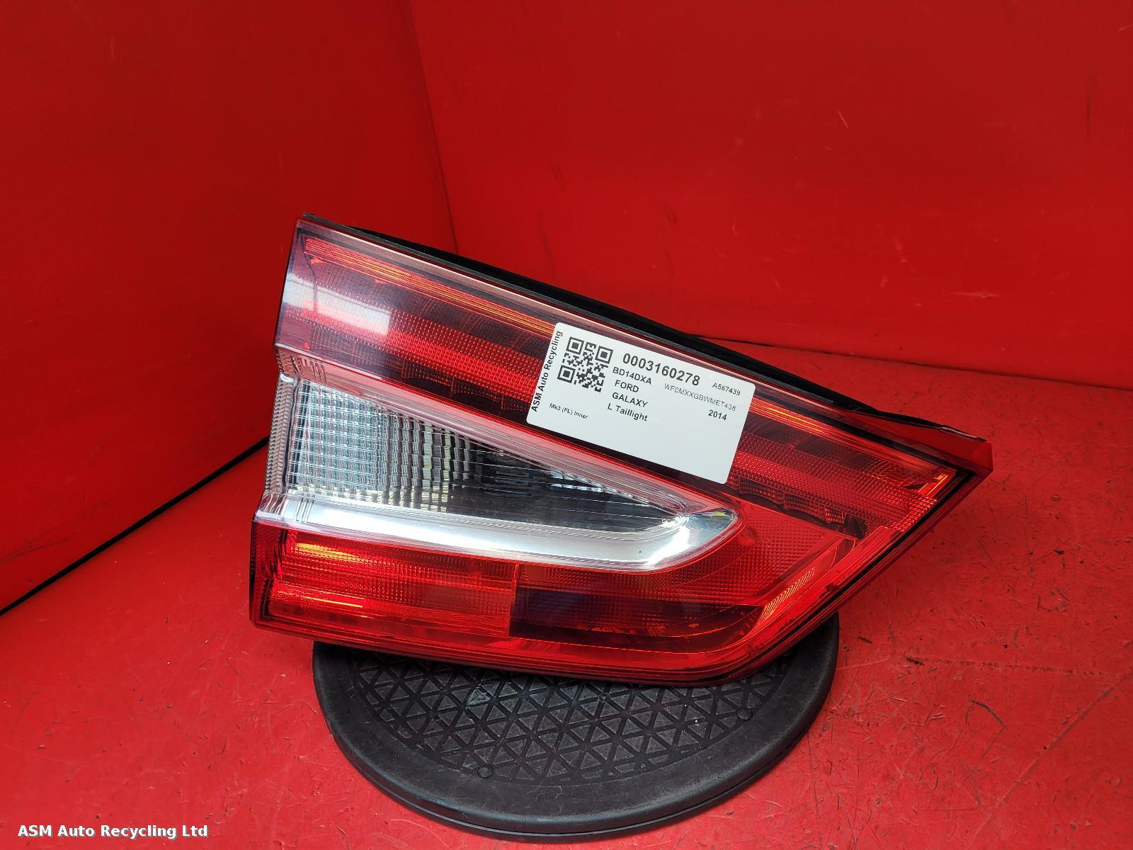 View Auto part L Taillight Ford Galaxy 2014
