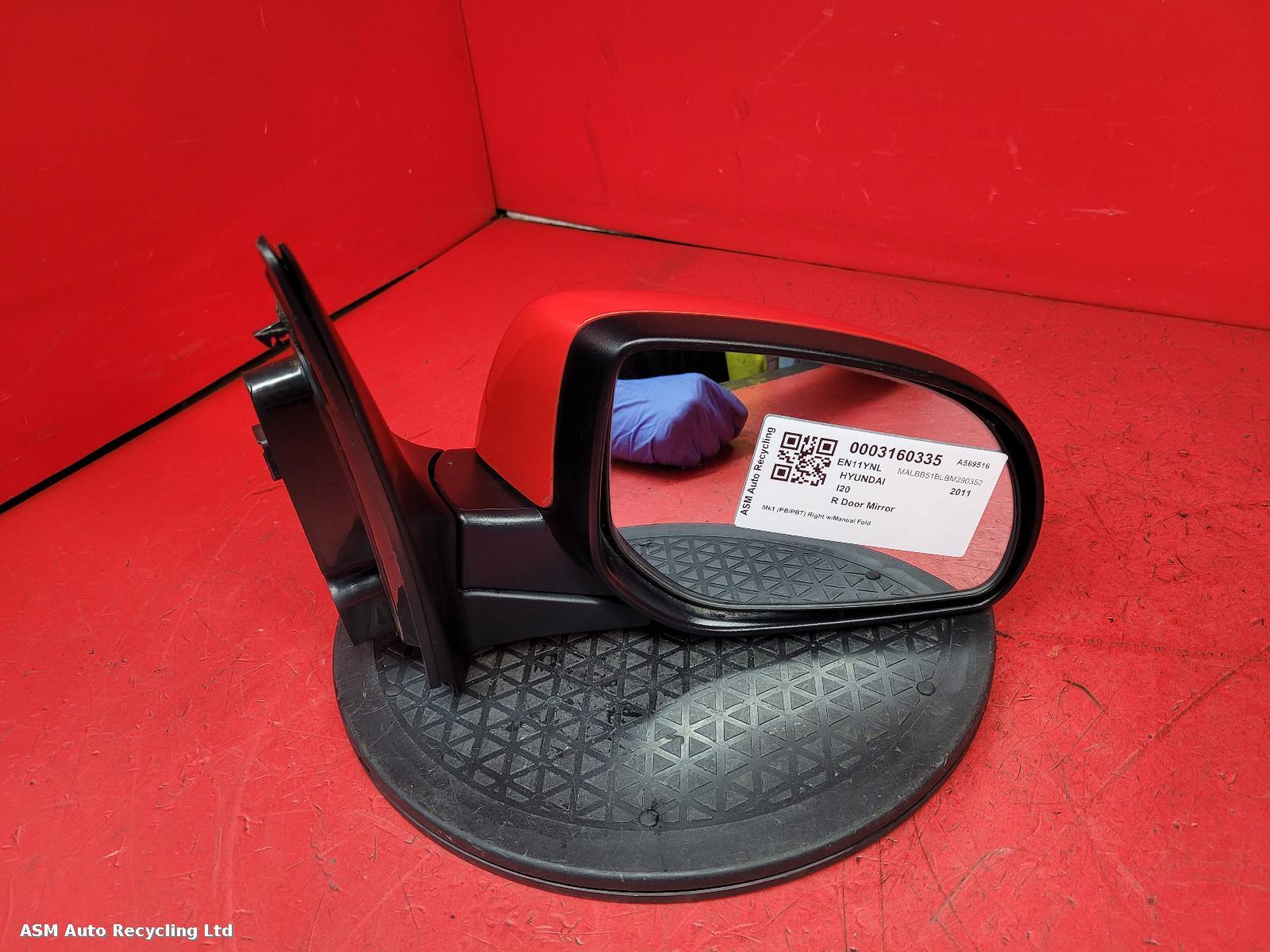View Auto part R Door Mirror Hyundai I20 2011