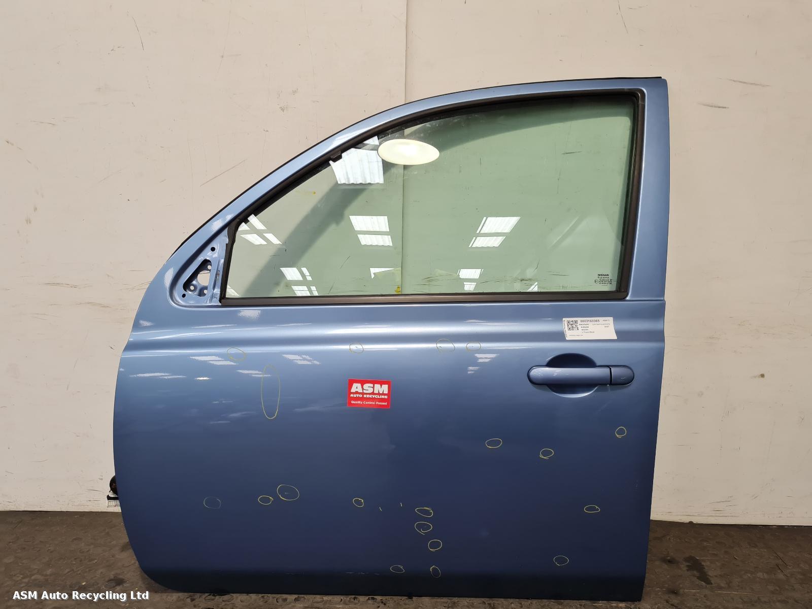 View Auto part L Front Door Nissan Micra 2007