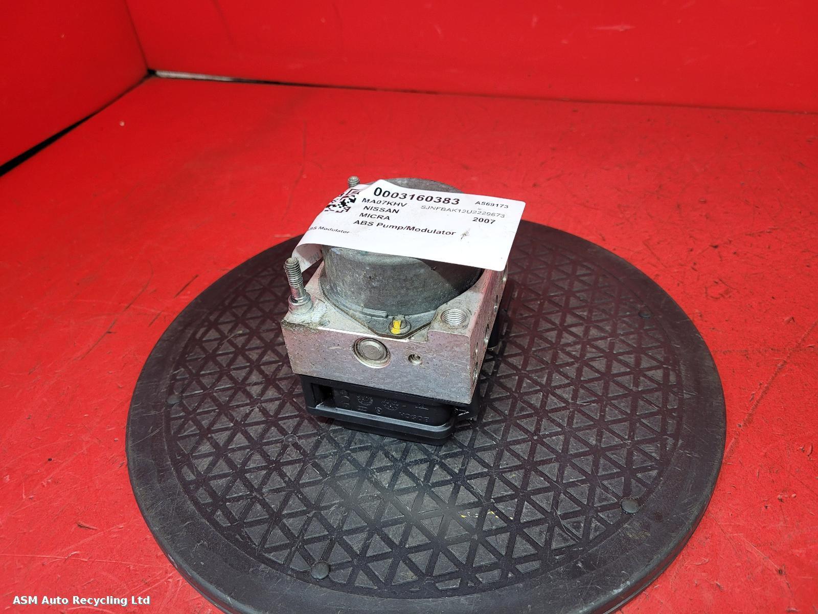 View Auto part ABS Pump/Modulator Nissan Micra 2007