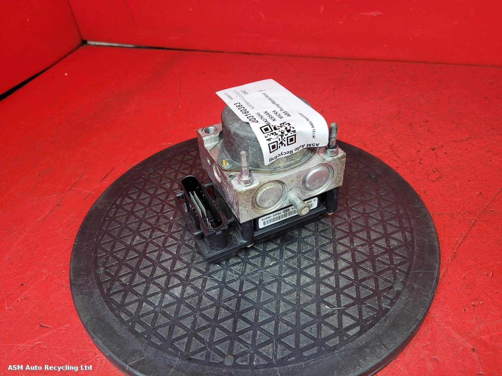 View Auto part ABS Pump/Modulator Nissan Micra 2007