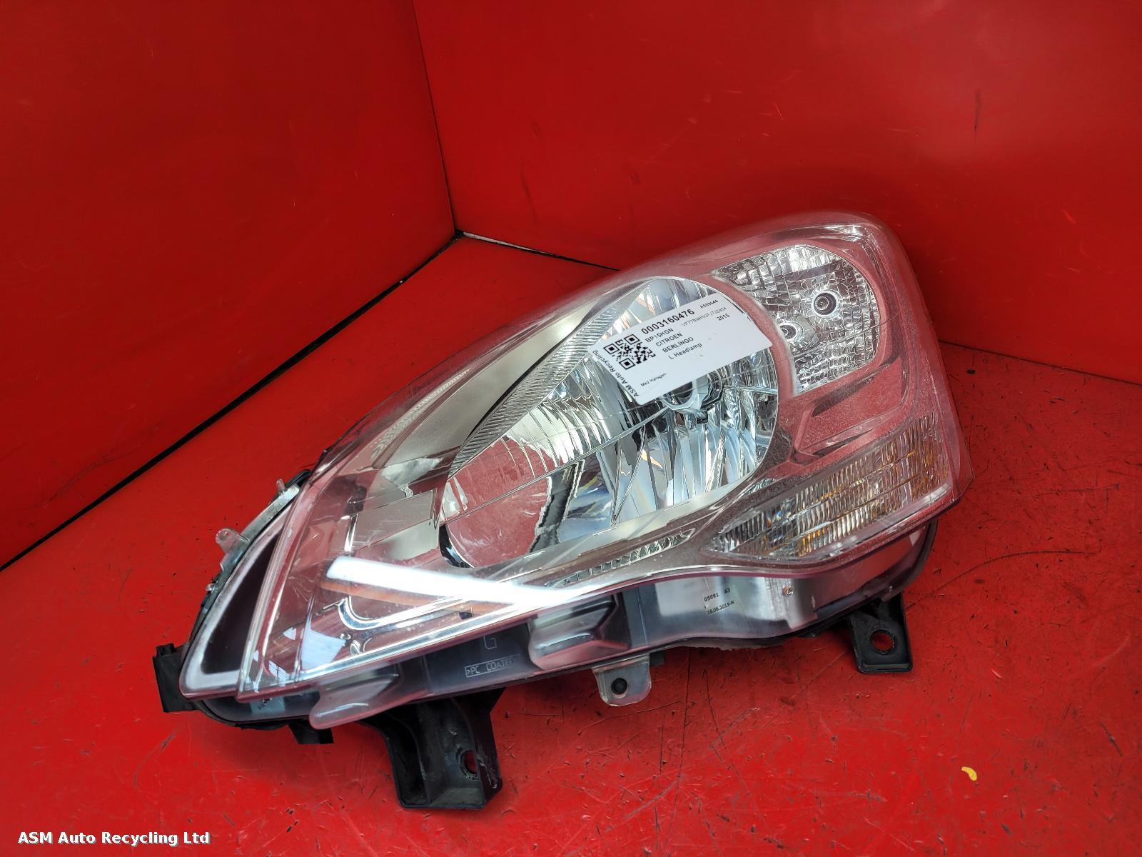 View Auto part L Headlamp Citroen Berlingo 2015