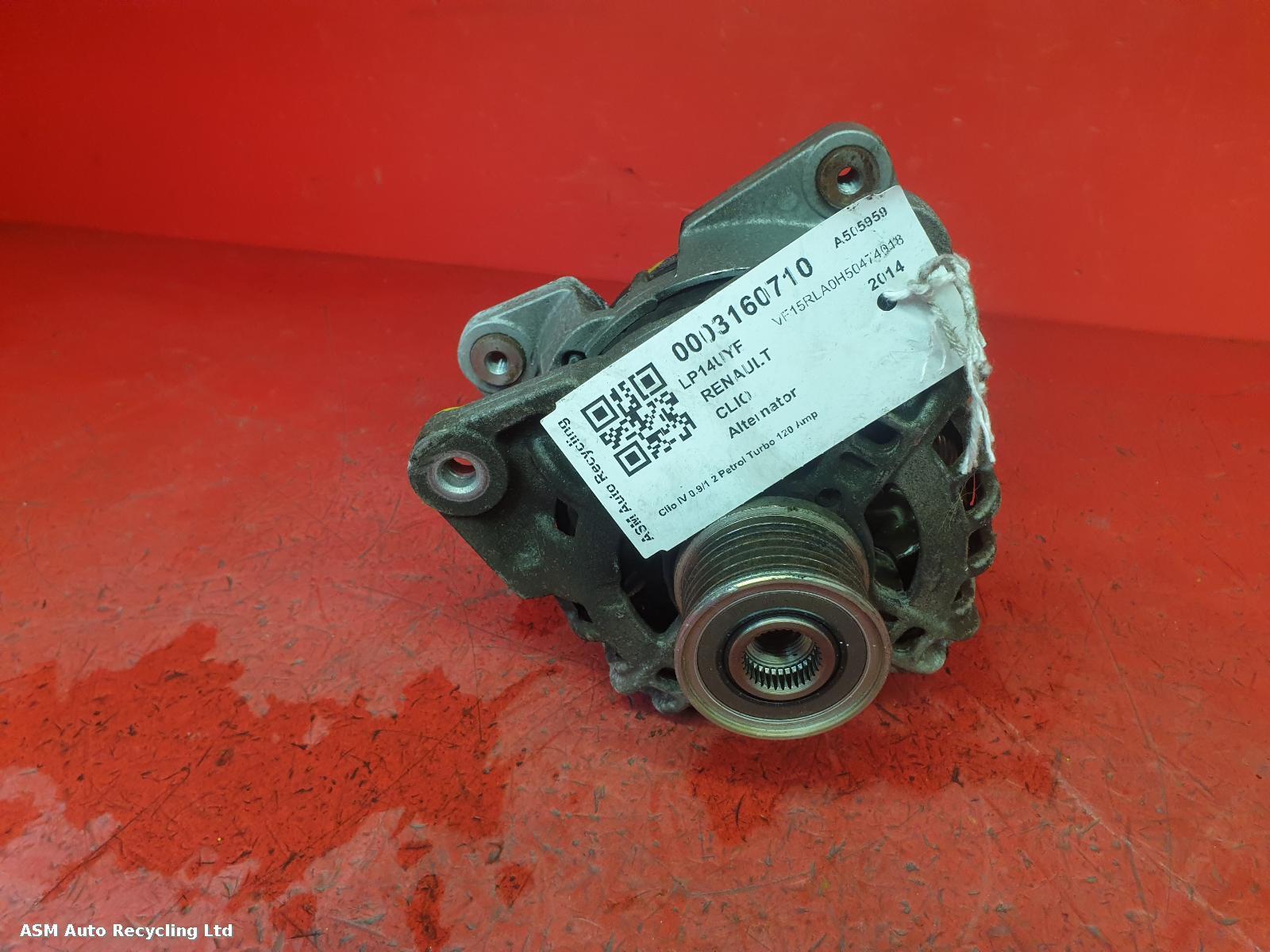 View Auto part Alternator Renault Clio 2014