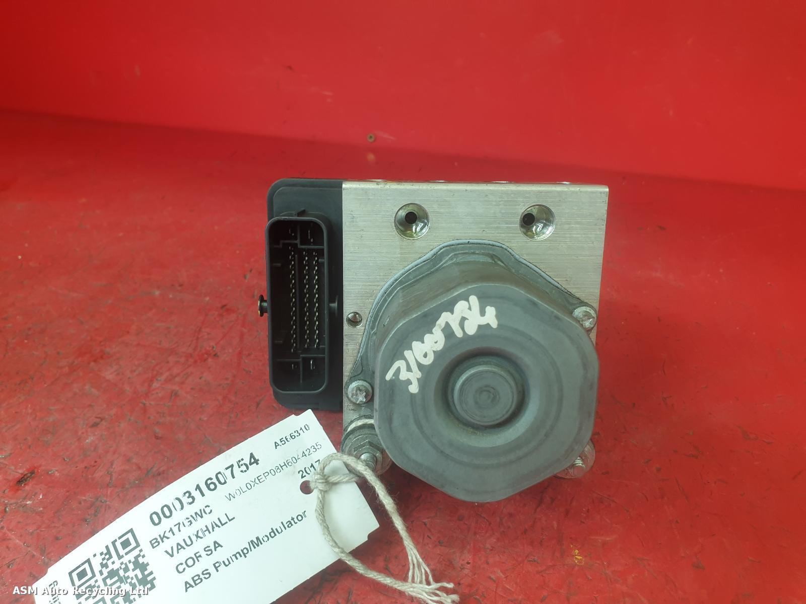 View Auto part ABS Pump/Modulator Vauxhall Corsa 2017