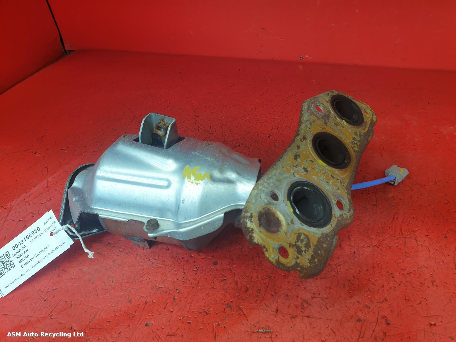 View Auto part Catalytic Converter Nissan Micra 2015