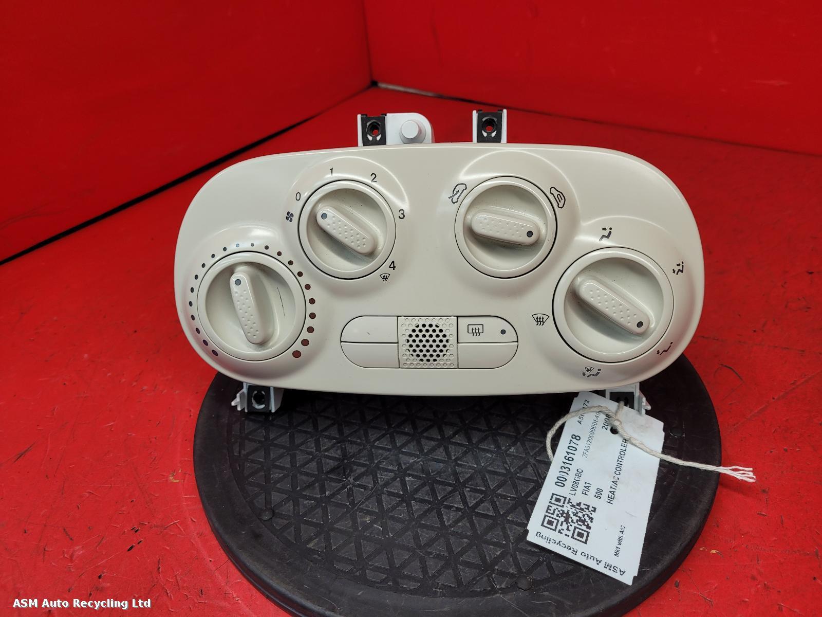 View Auto part Heater/AC Controller Fiat 500 2008