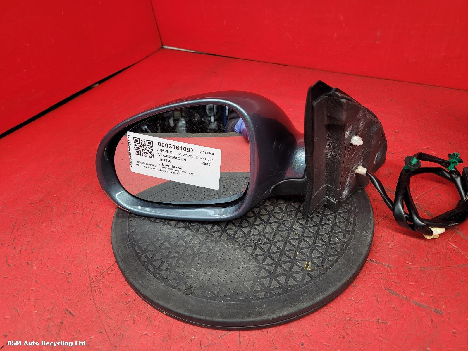View Auto part L Door Mirror Volkswagen Jetta 2006