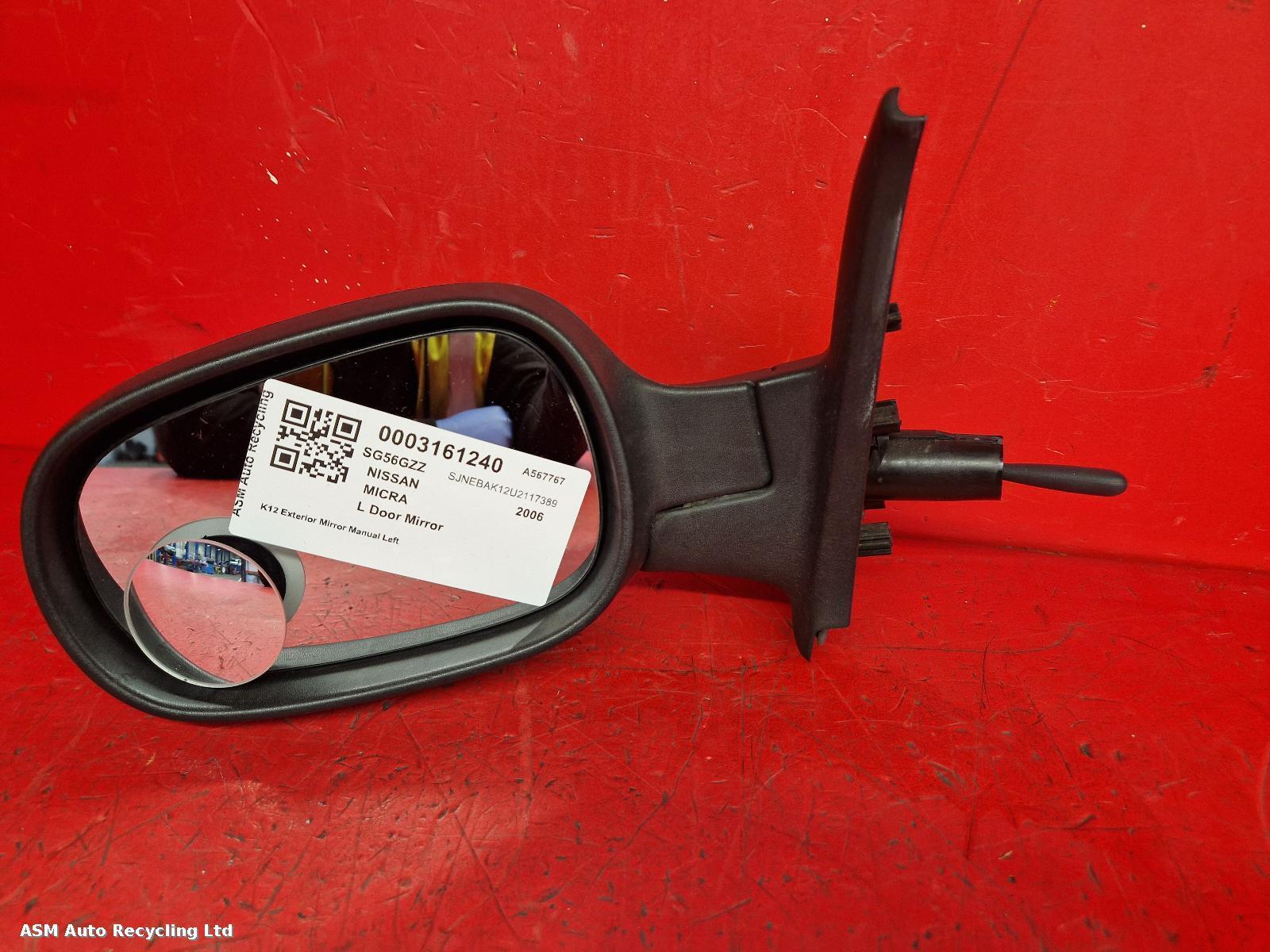 View Auto part L Door Mirror Nissan Micra 2006