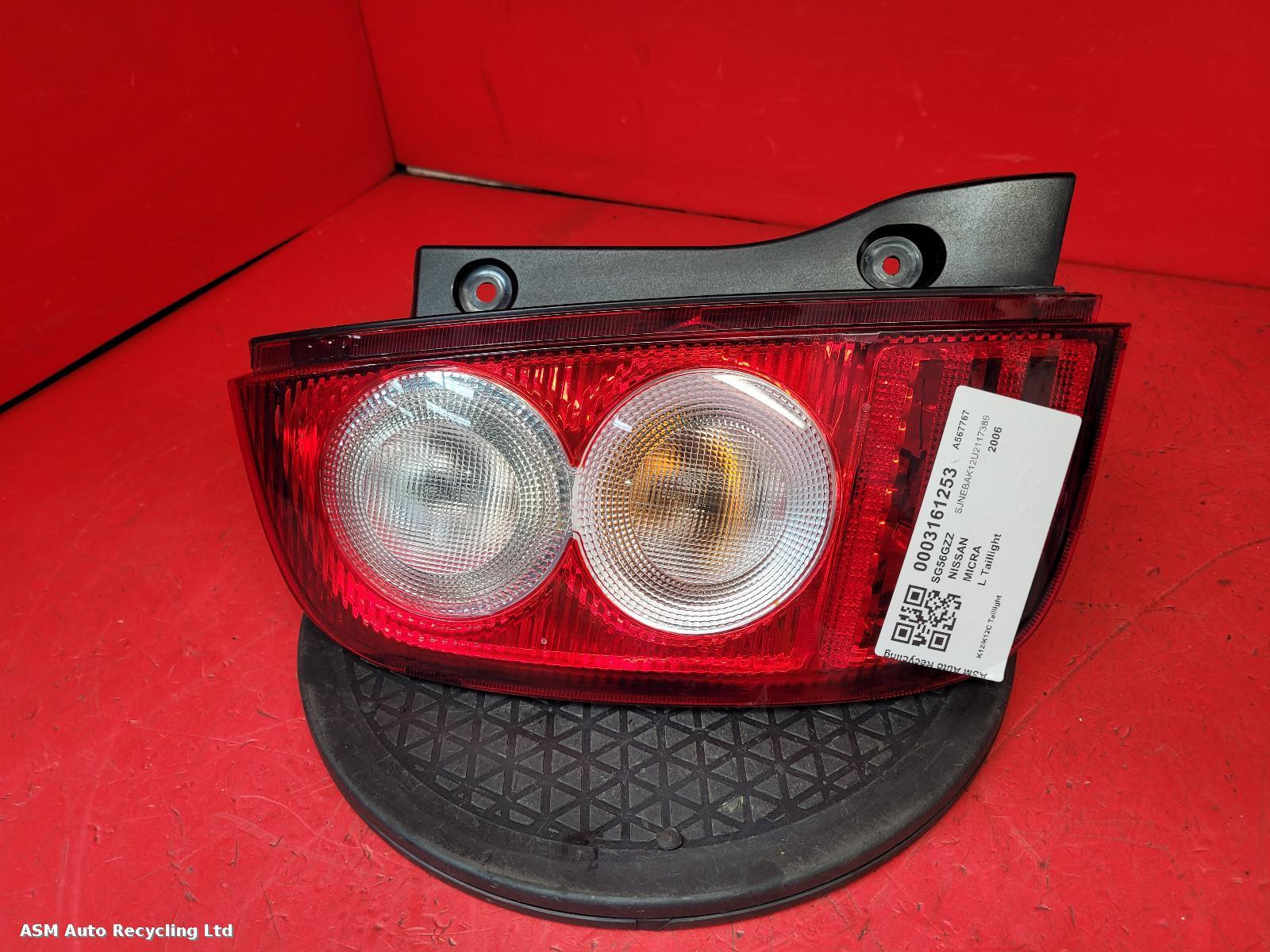 View Auto part L Taillight Nissan Micra 2006