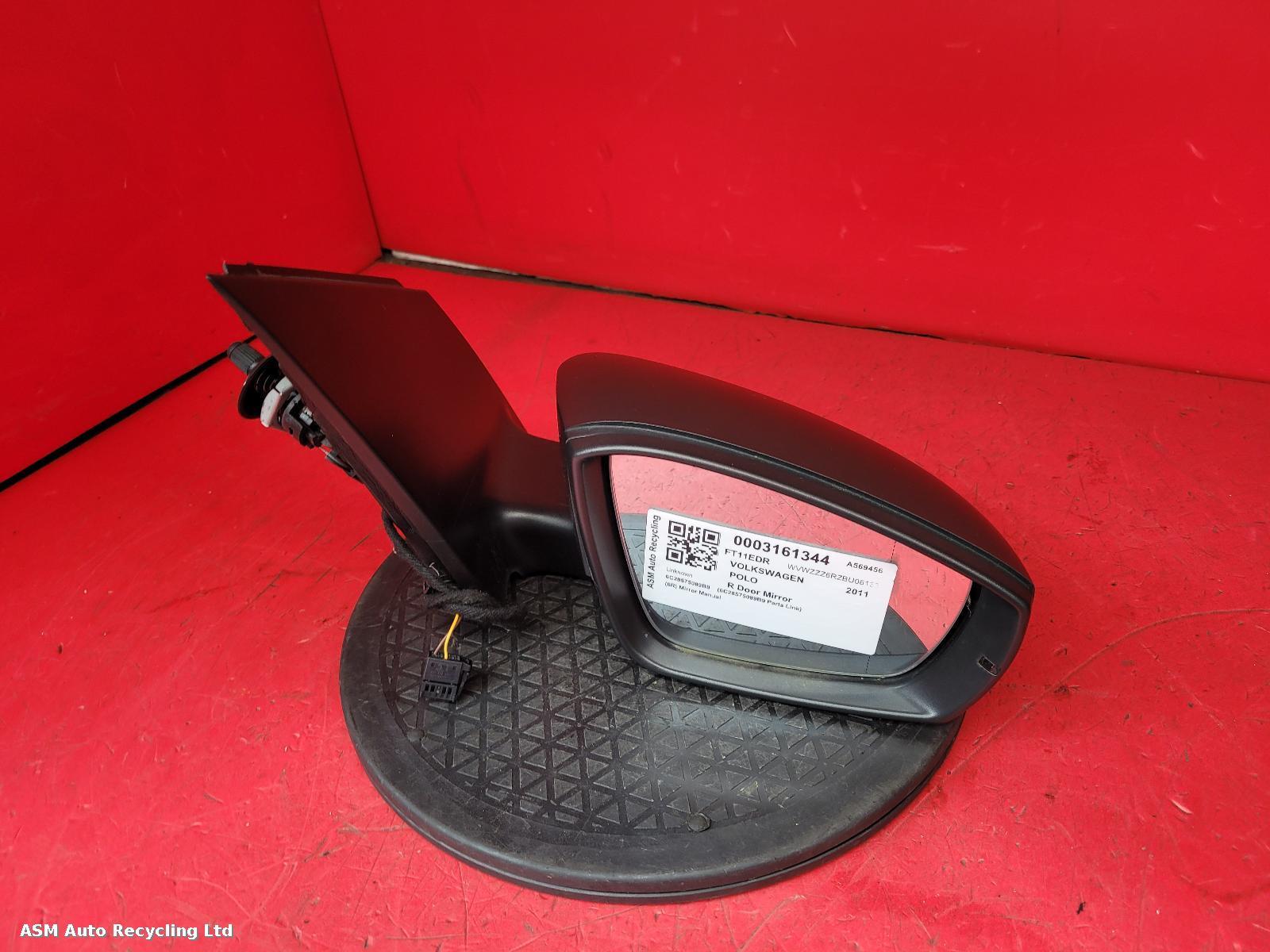 View Auto part R Door Mirror Volkswagen Polo 2011
