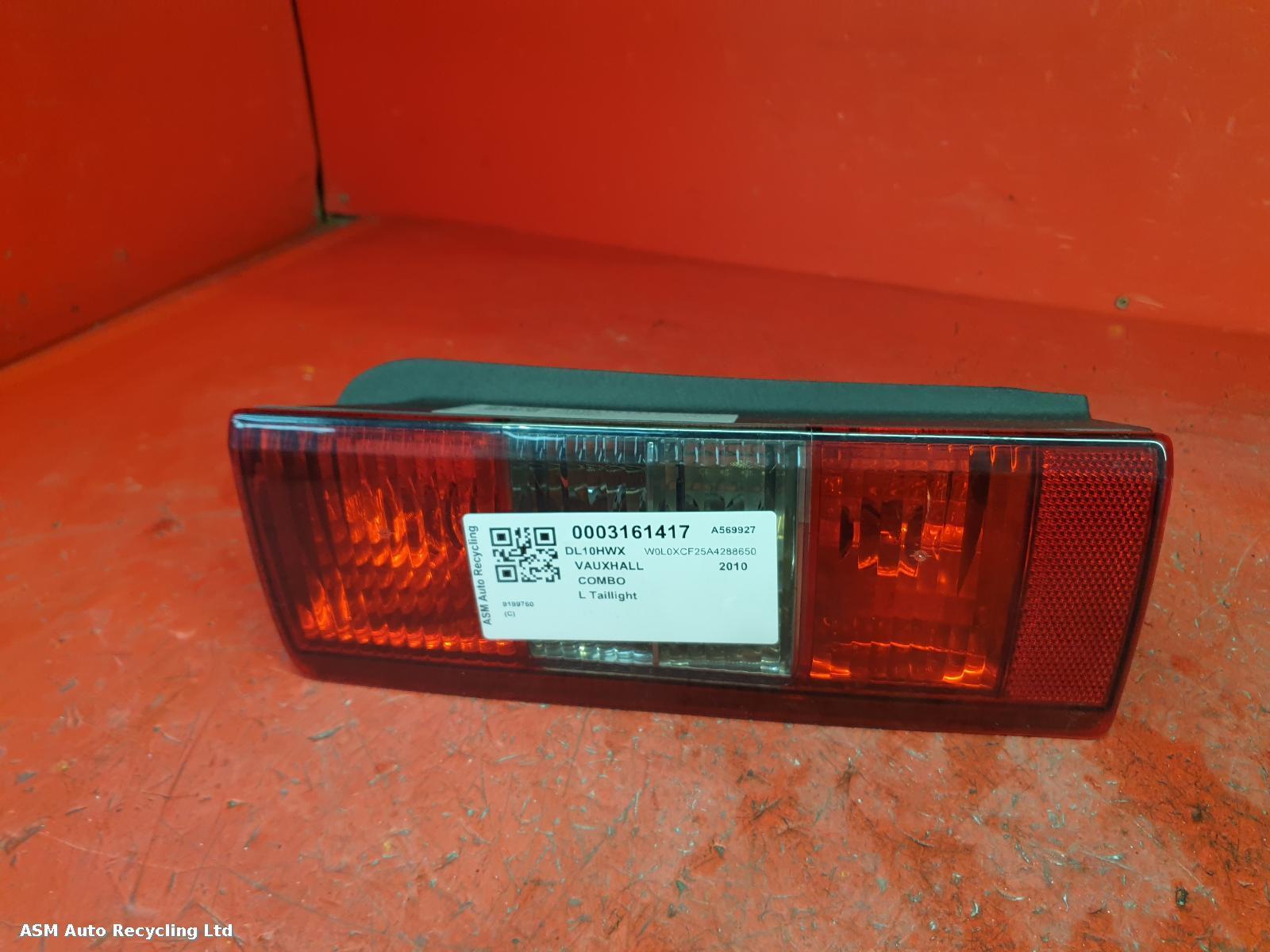 View Auto part L Taillight Vauxhall Combo 2010