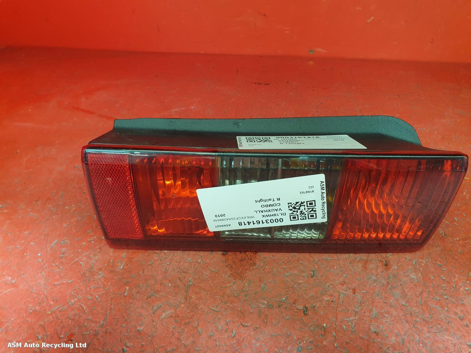 View Auto part R Taillight Vauxhall Combo 2010