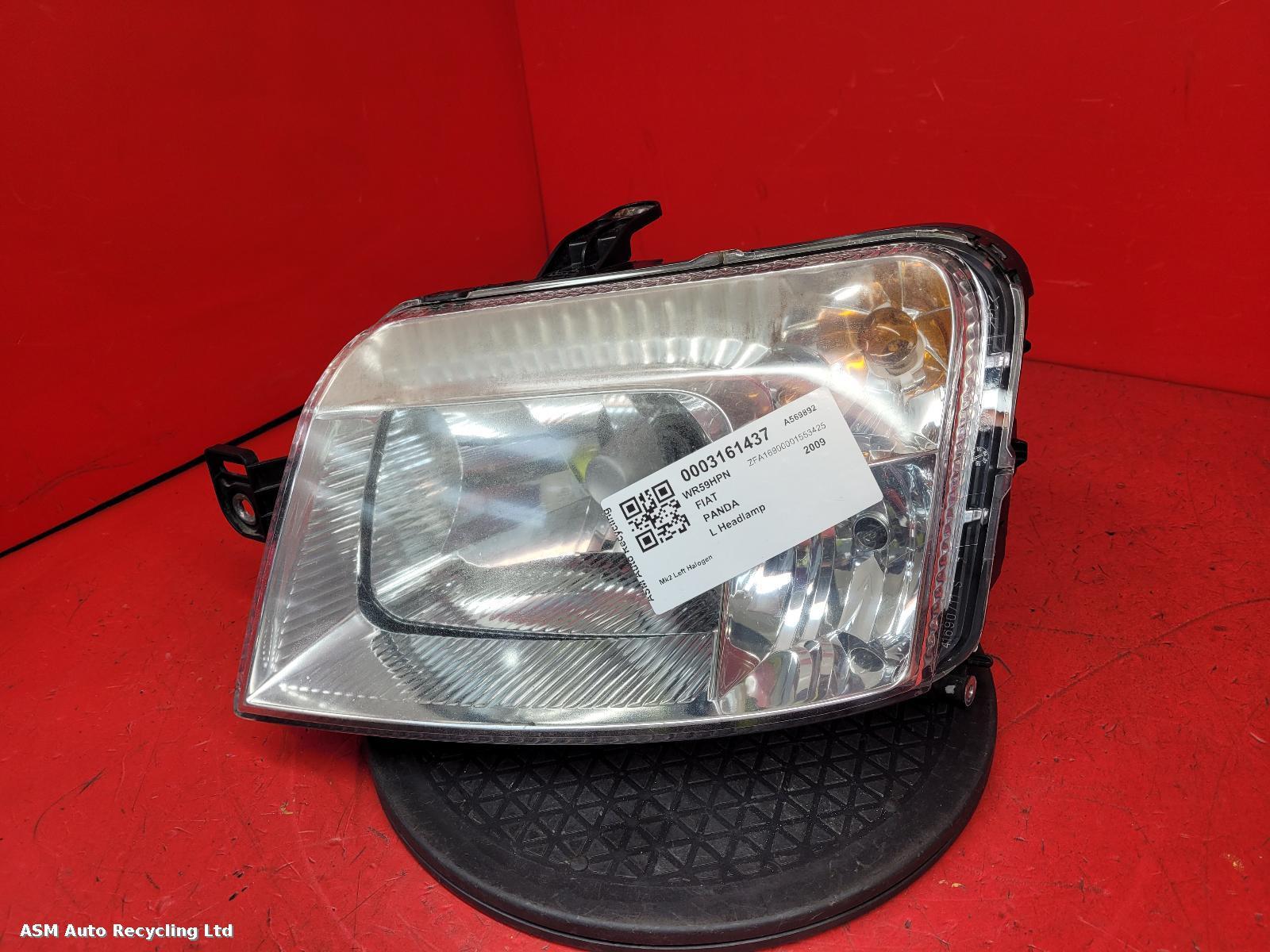 View Auto part L Headlamp Fiat Panda 2009