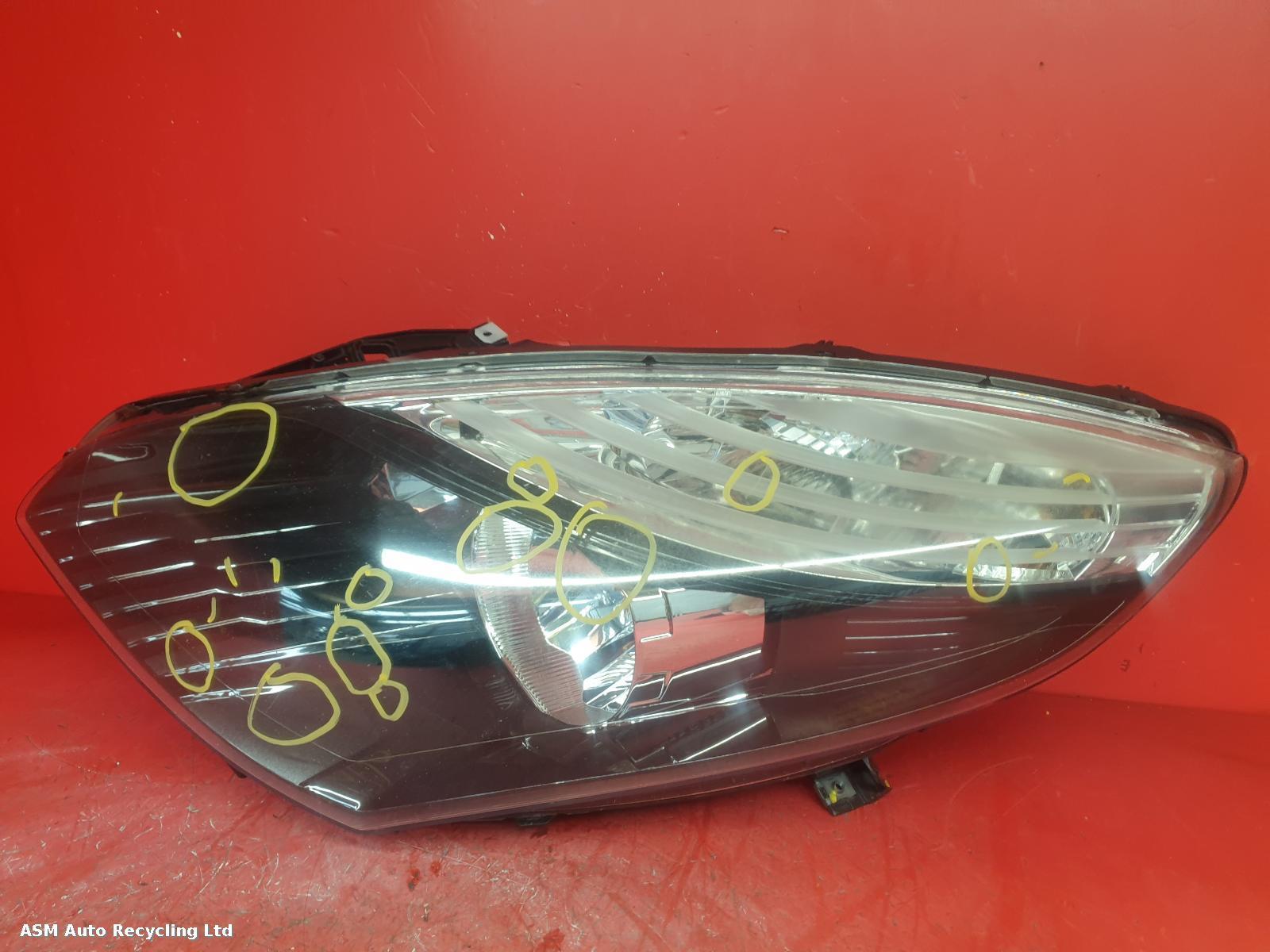 View Auto part L Headlamp Renault Scenic 2011