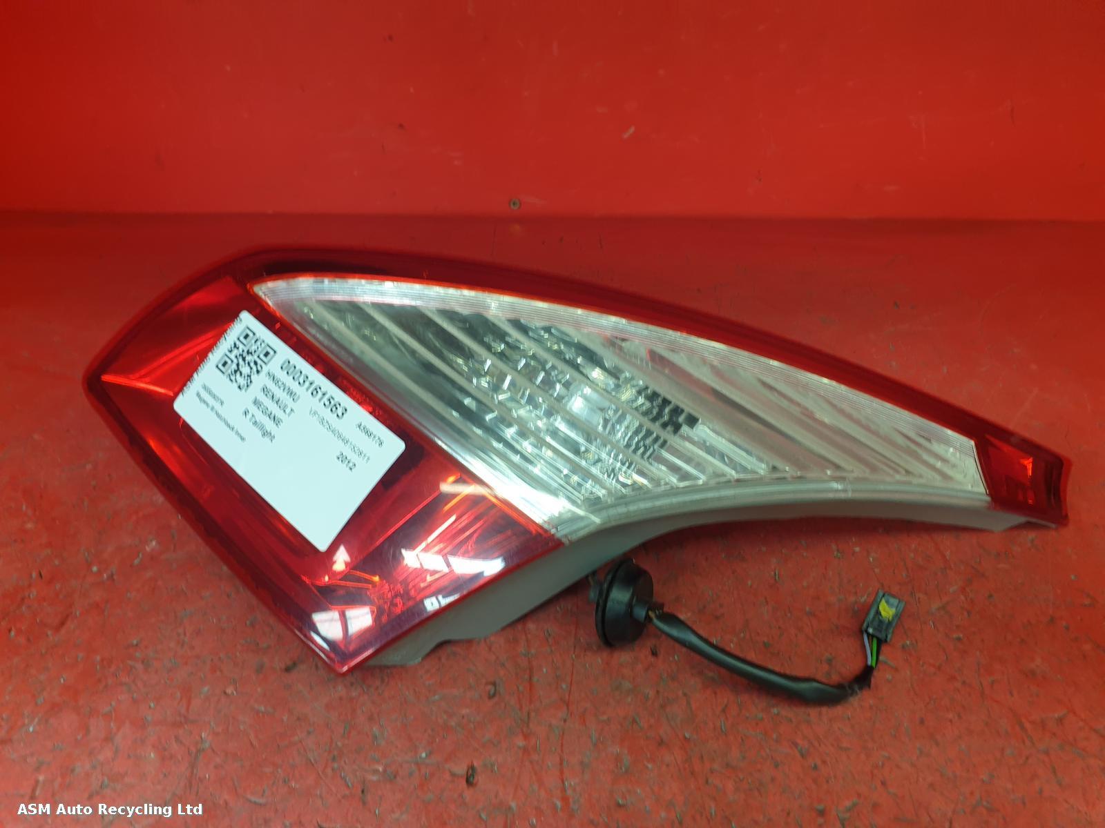 View Auto part R Taillight Renault Megane 2012