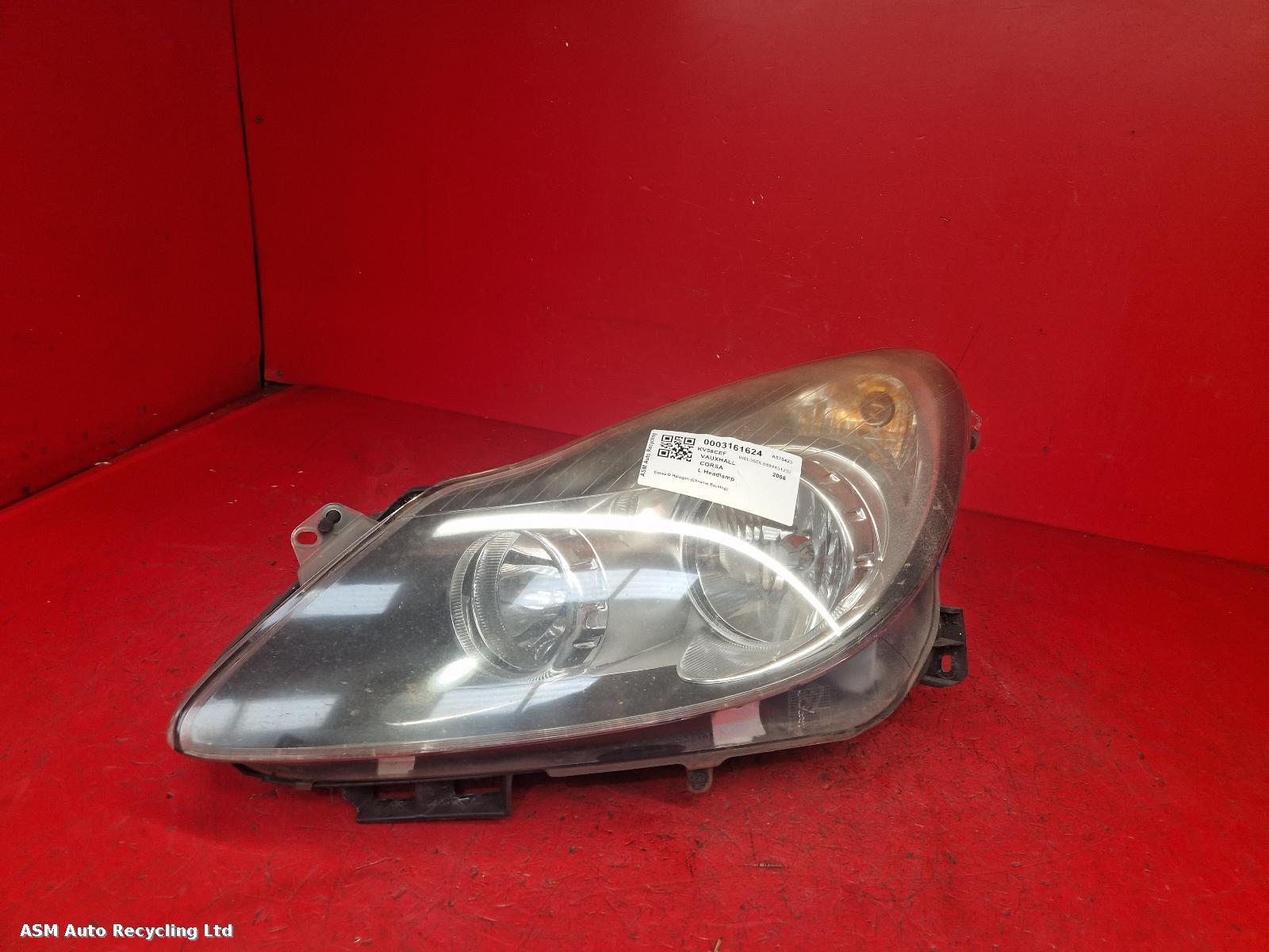 View Auto part L Headlamp Vauxhall Corsa 2008