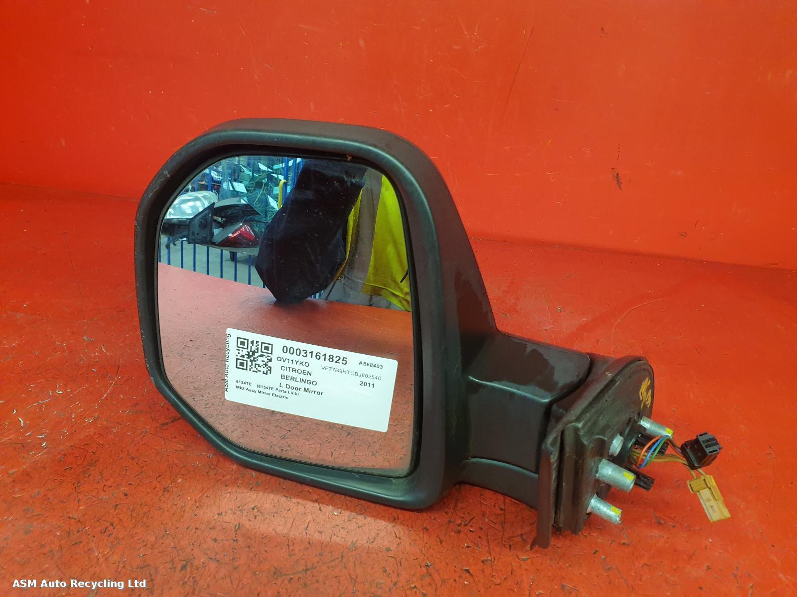 View Auto part L Door Mirror Citroen Berlingo 2011