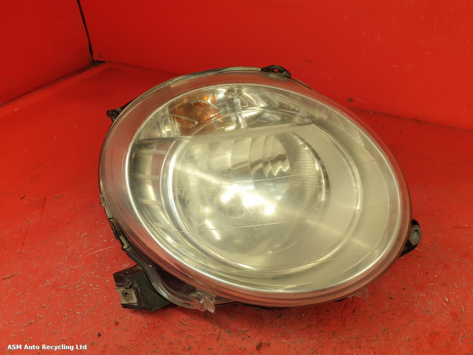View Auto part R Headlamp Fiat 500 2010